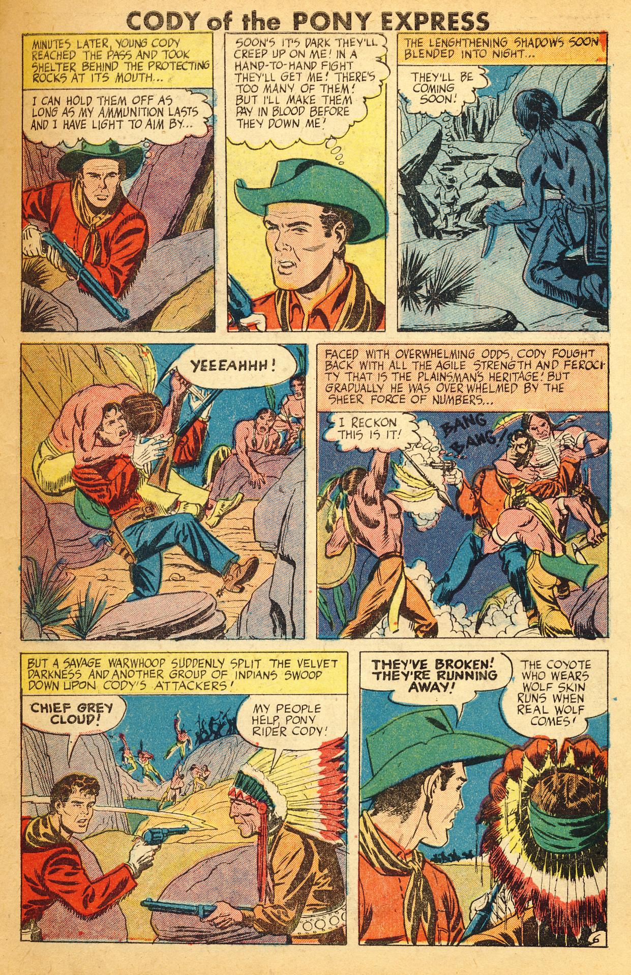 Read online Cody of the Pony Express comic -  Issue # Full - 7