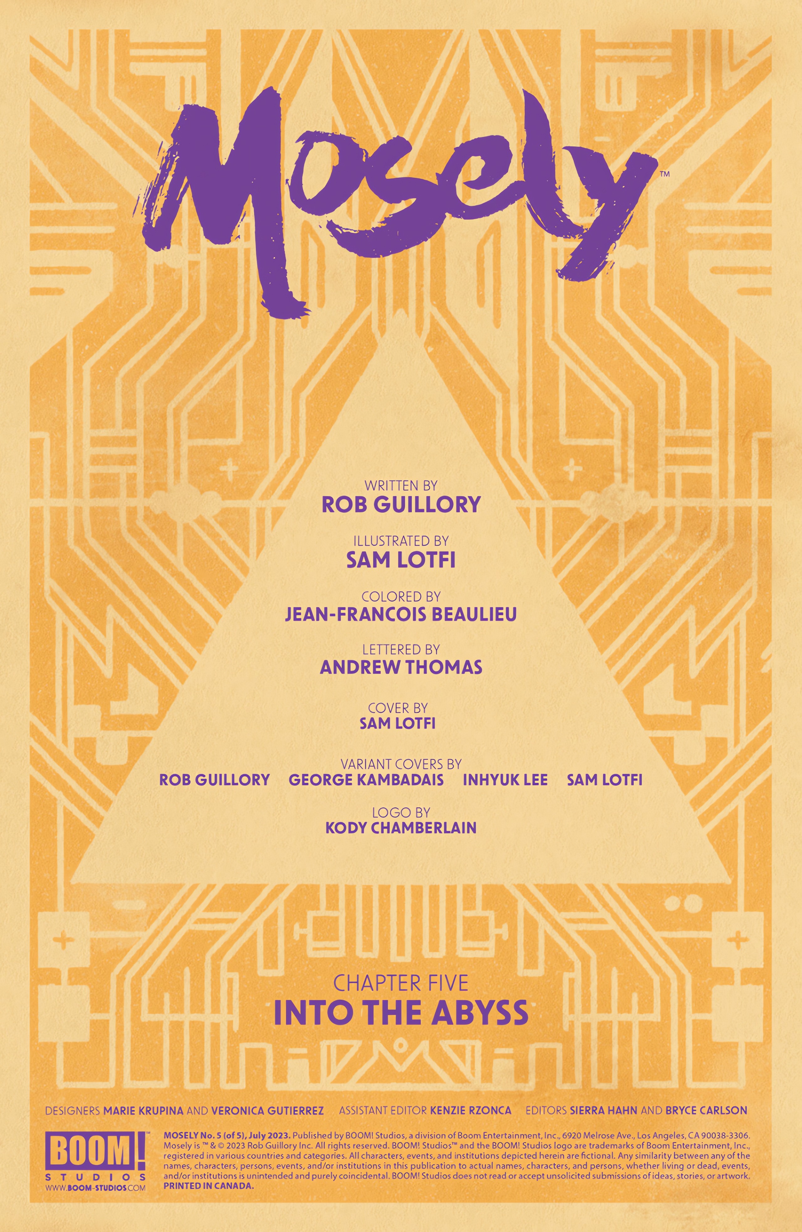 Read online Mosely comic -  Issue #5 - 2