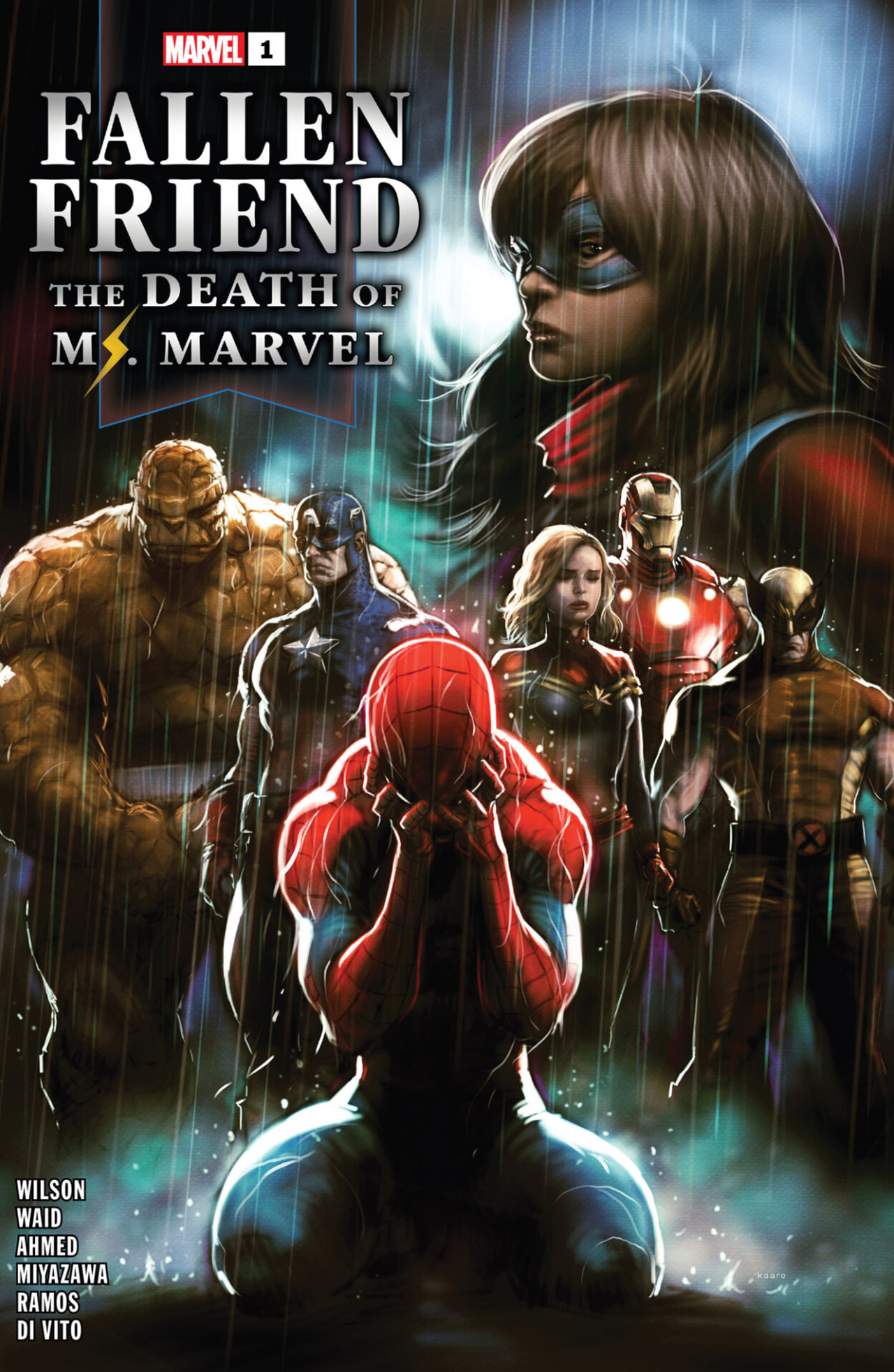 Read online Fallen Friend: The Death of Ms. Marvel comic -  Issue #1 - 1