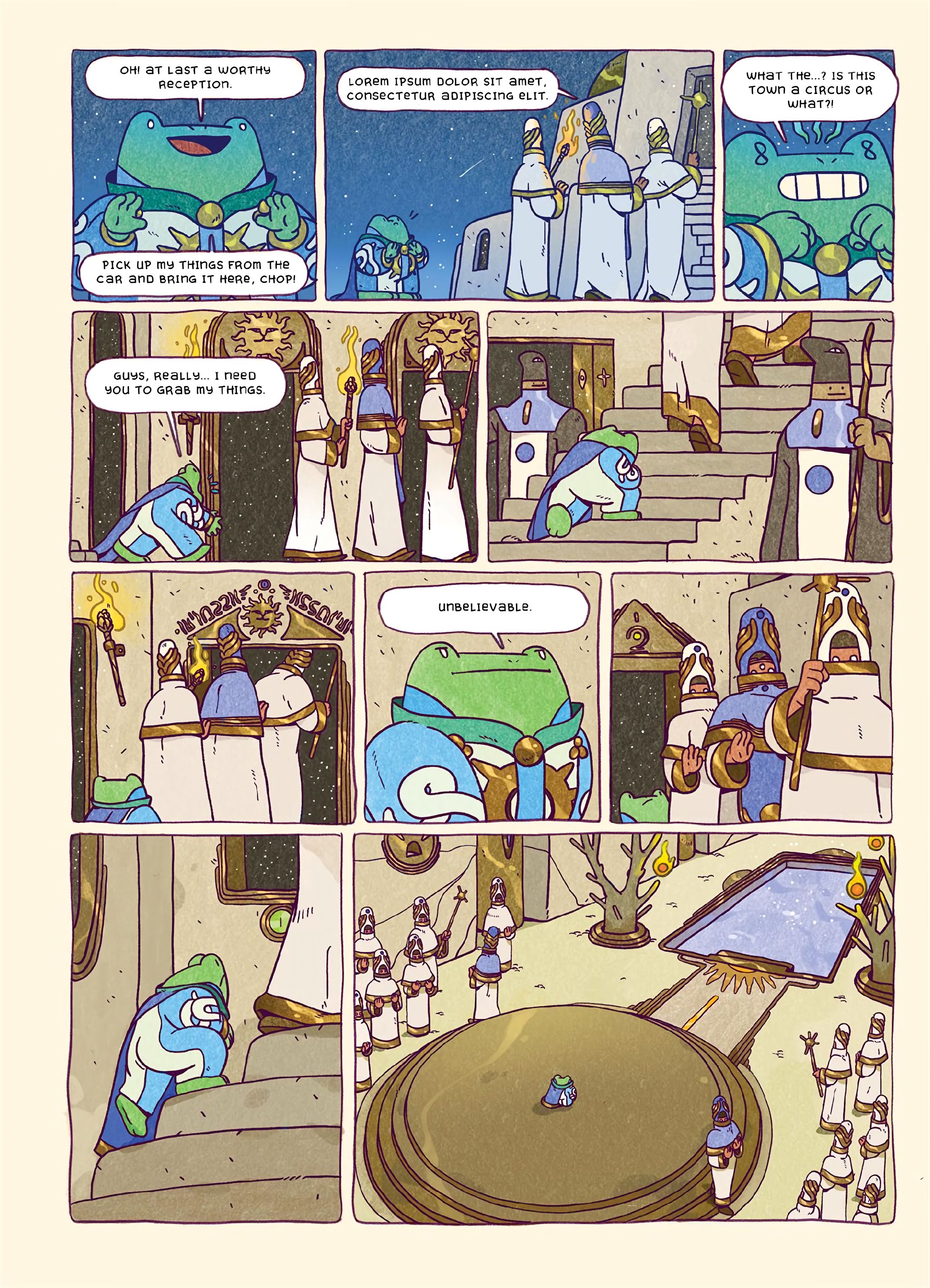 Read online Grog the Frog: The Book of Taurus comic -  Issue # TPB - 23