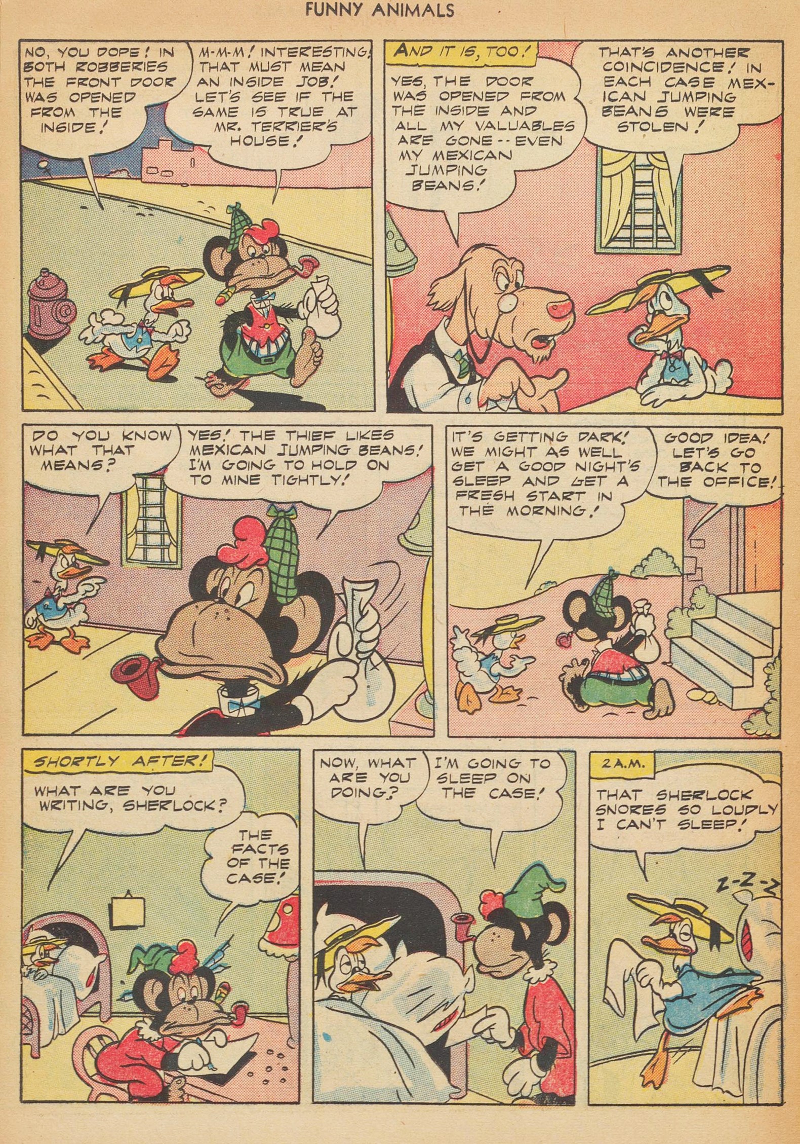 Read online Fawcett's Funny Animals comic -  Issue #49 - 24