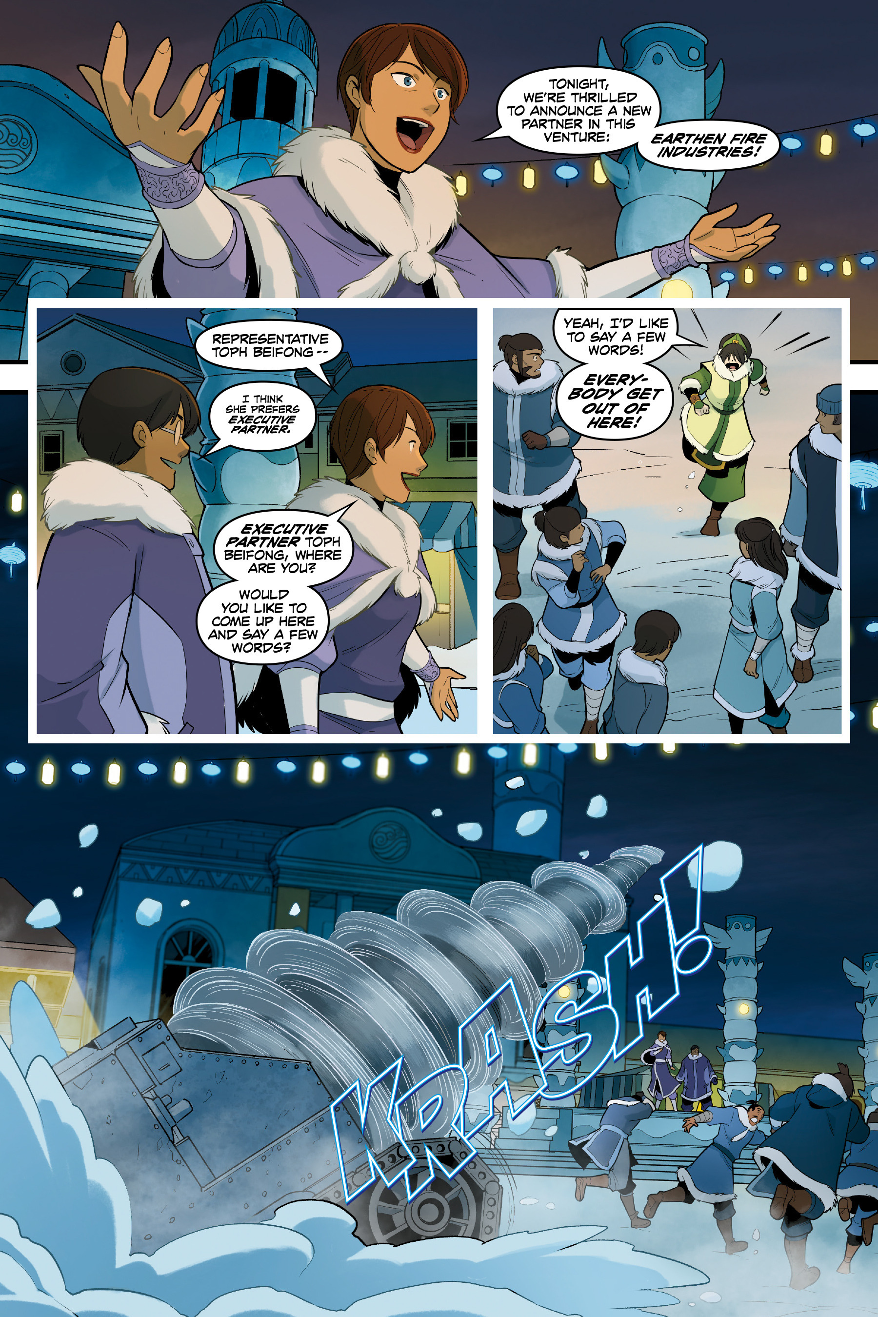 Read online Nickelodeon Avatar: The Last Airbender - North and South comic -  Issue #2 - 36