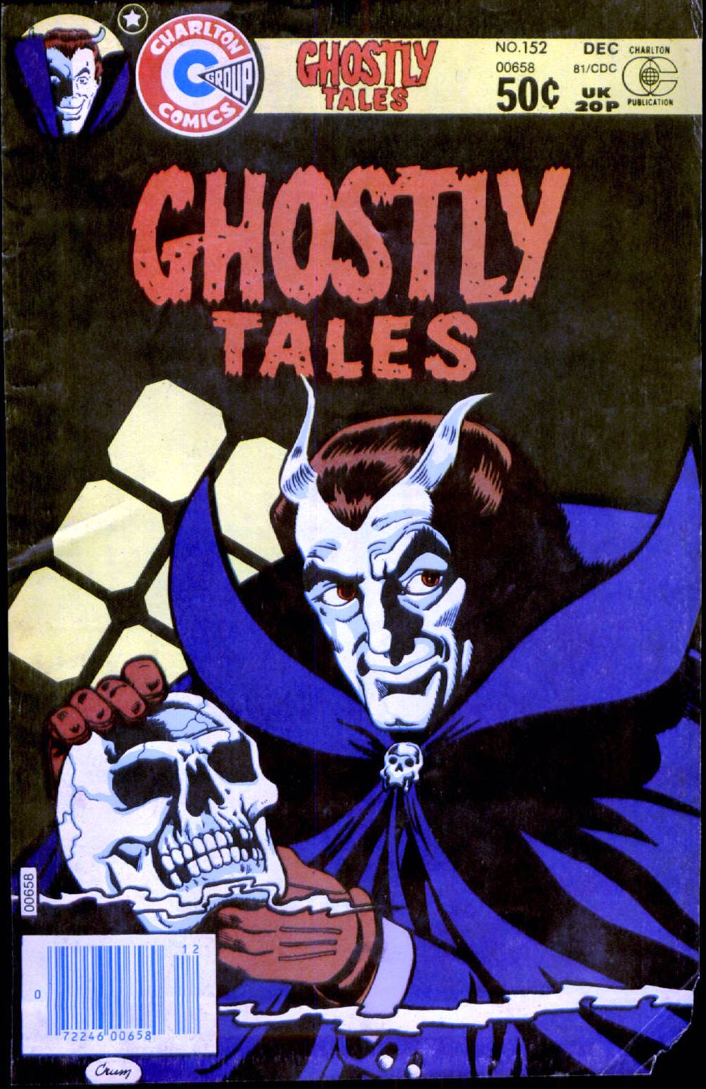 Read online Ghostly Tales comic -  Issue #152 - 1