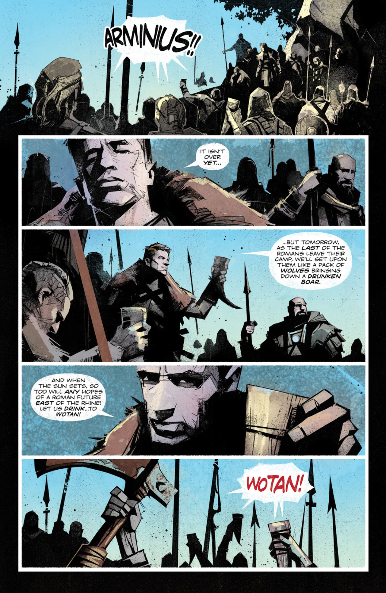 Read online Dead Romans comic -  Issue #5 - 10