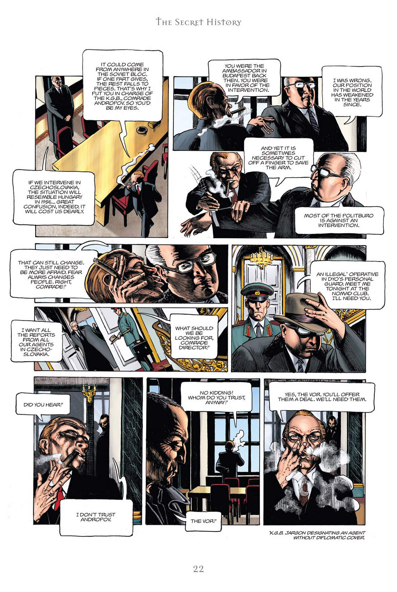 Read online The Secret History comic -  Issue #19 - 23