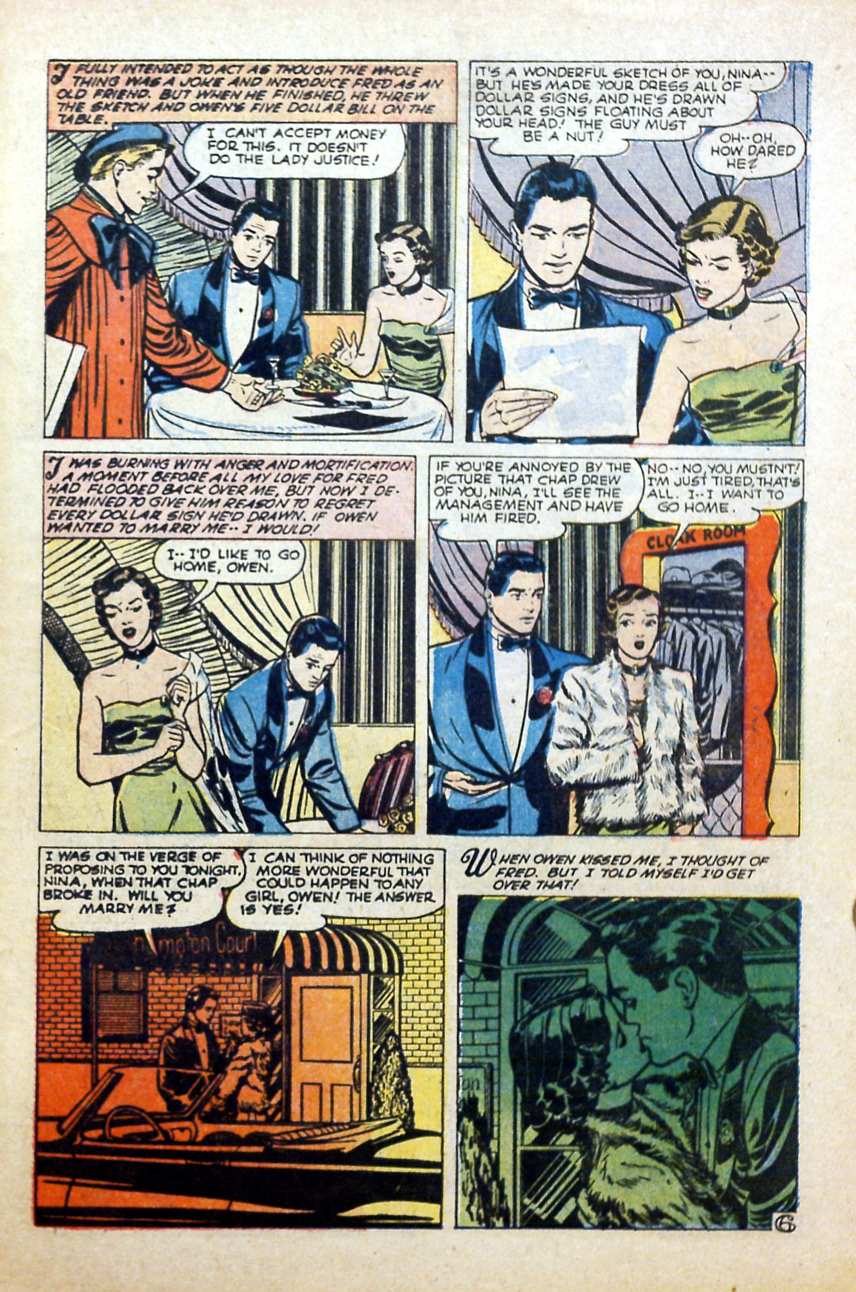 Read online Glamorous Romances comic -  Issue #84 - 33