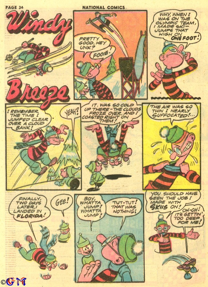 Read online National Comics comic -  Issue #29 - 35