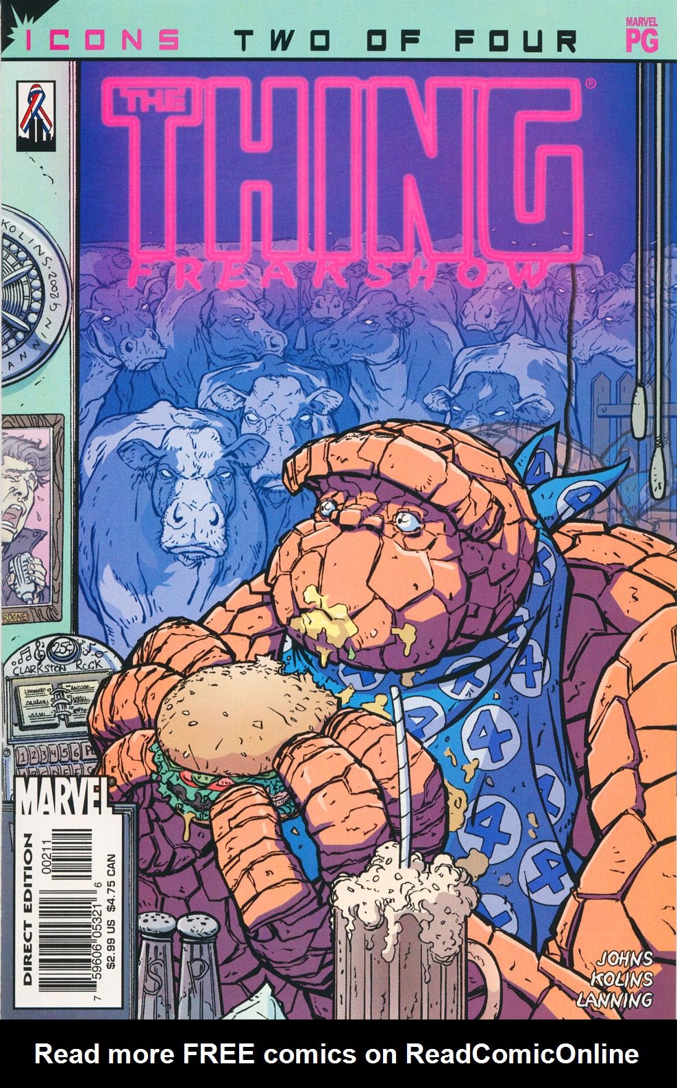 Read online The Thing: Freakshow comic -  Issue #2 - 1