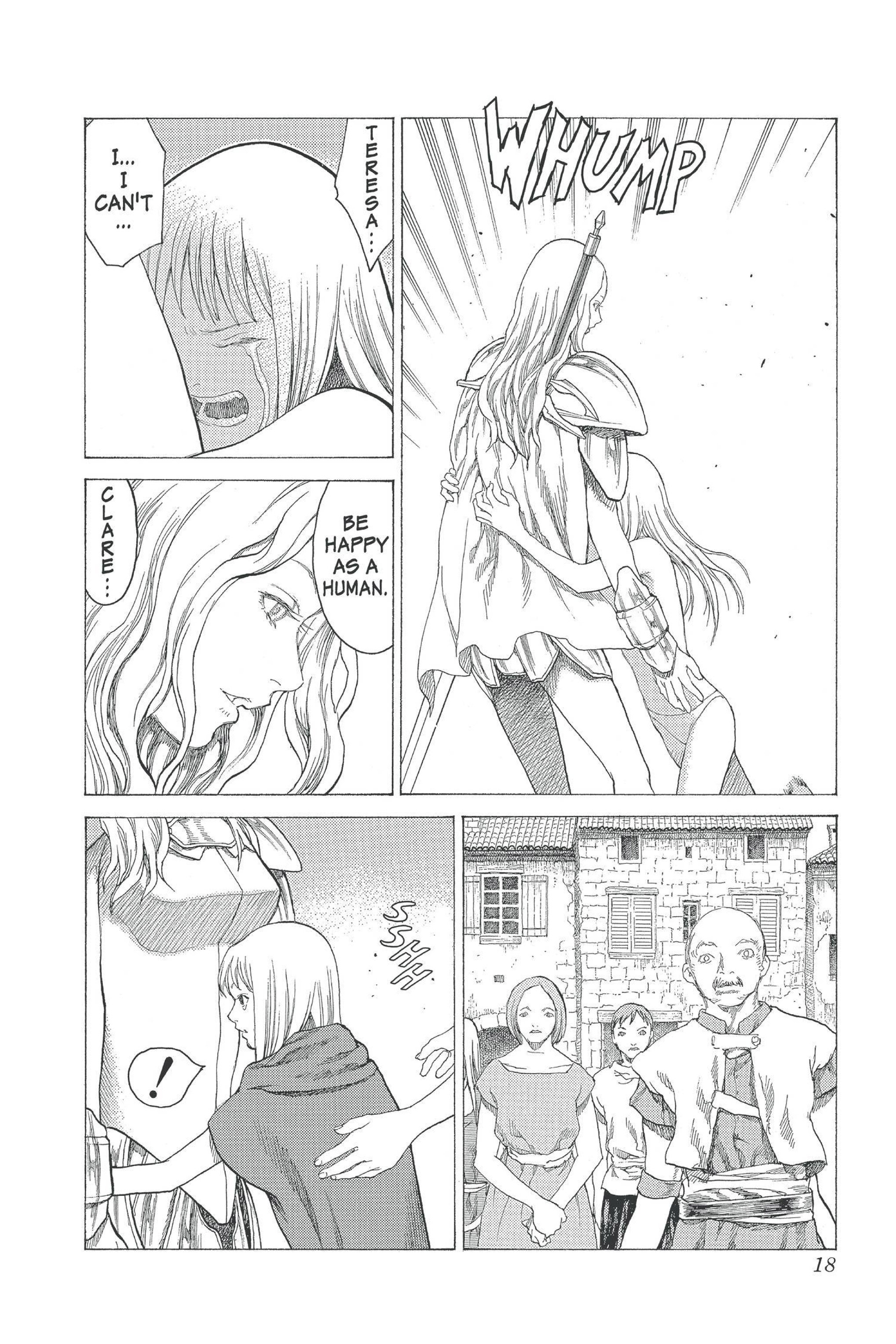 Read online Claymore comic -  Issue #4 - 17