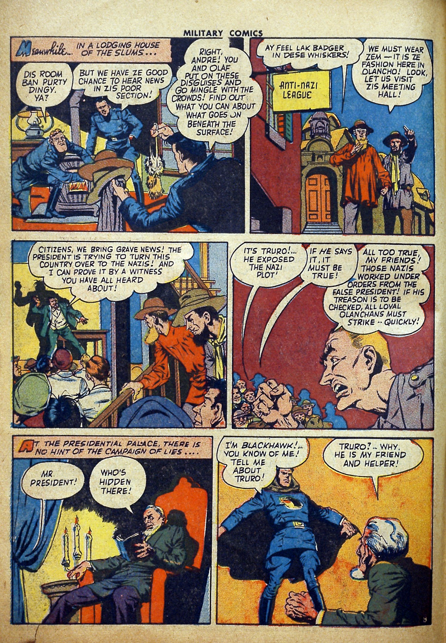 Read online Military Comics comic -  Issue #26 - 10