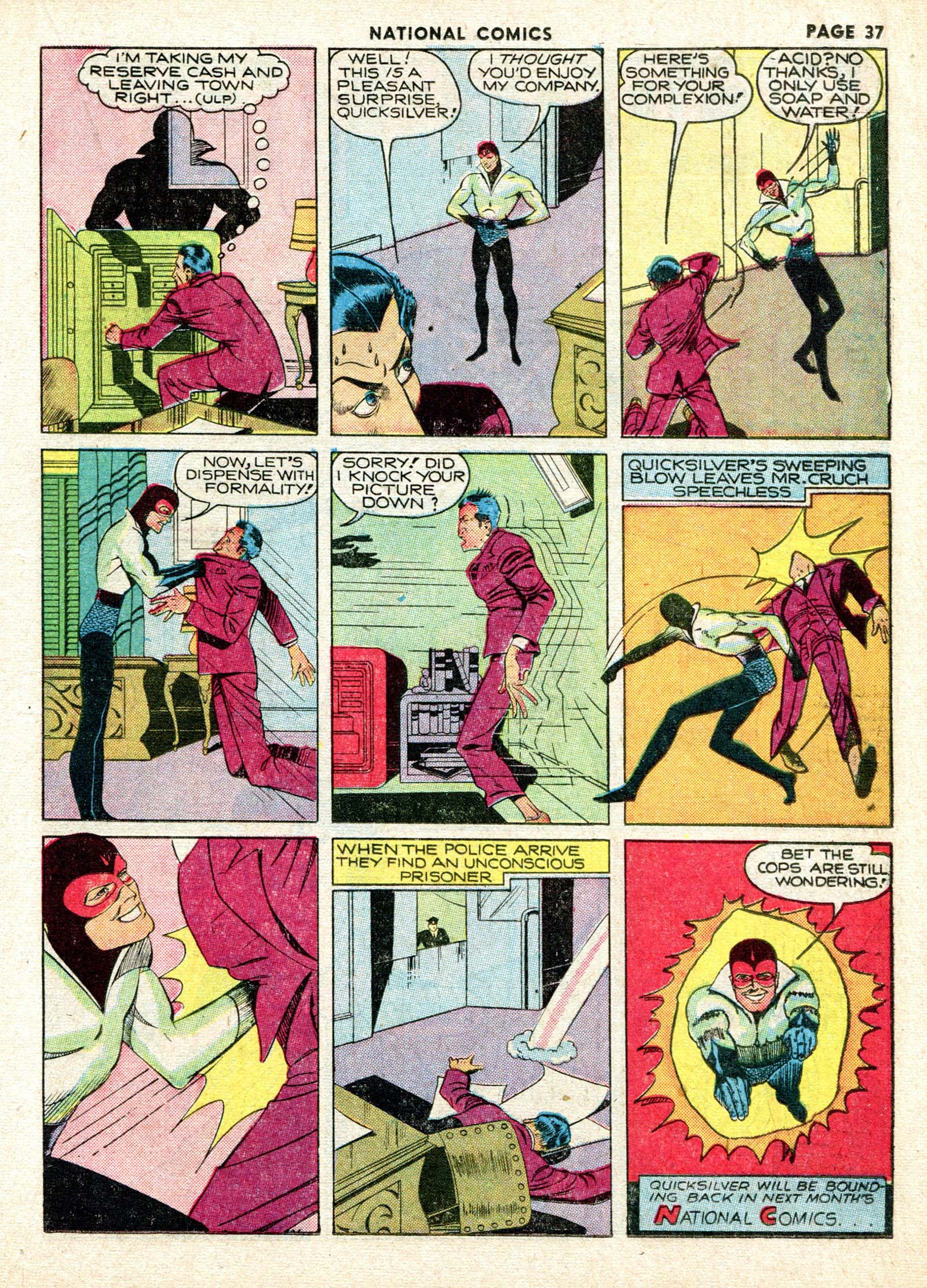 Read online National Comics comic -  Issue #8 - 39