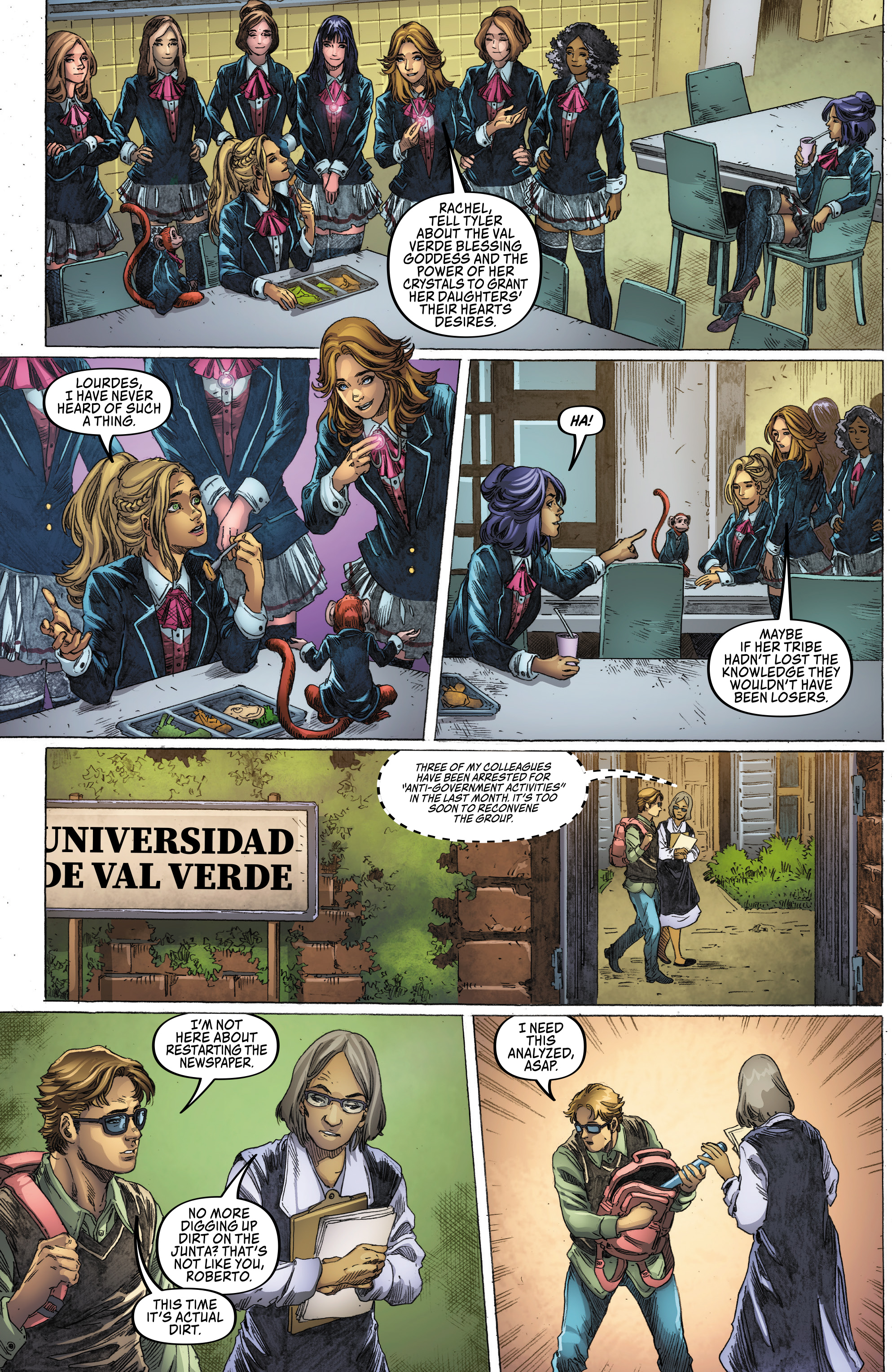 Read online Sheena Queen of the Jungle: Fatal Exams comic -  Issue #1 - 24
