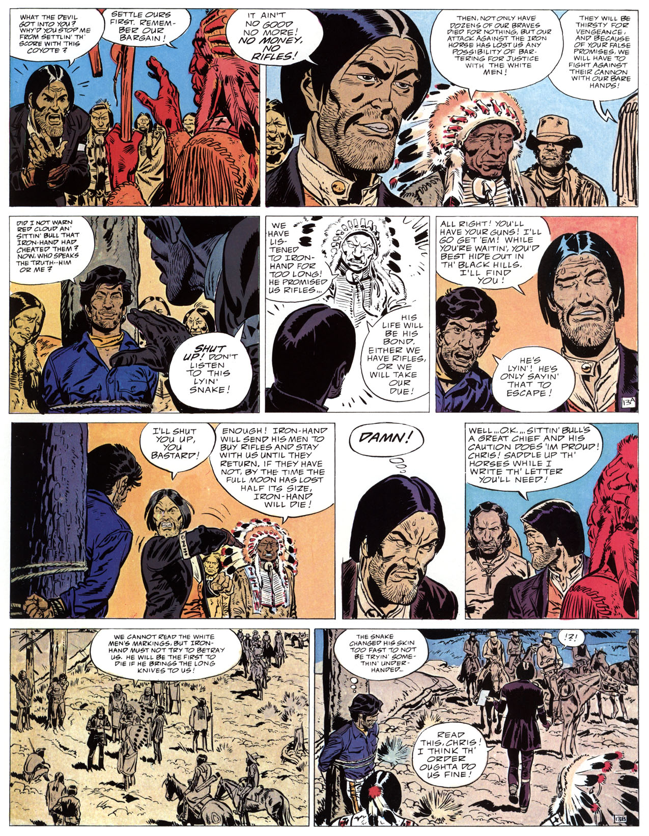 Read online Epic Graphic Novel: Lieutenant Blueberry comic -  Issue #3 - 17