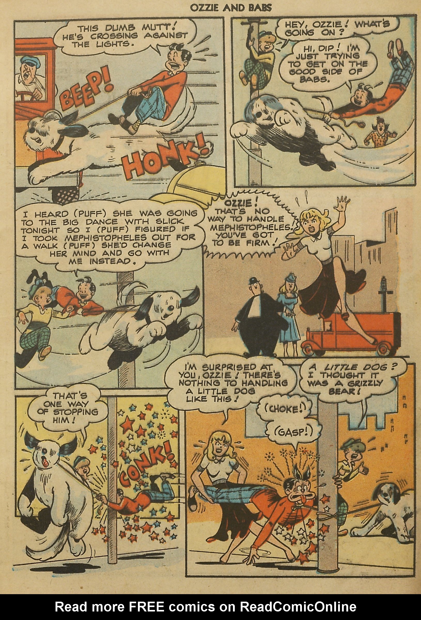 Read online Ozzie And Babs comic -  Issue #7 - 5