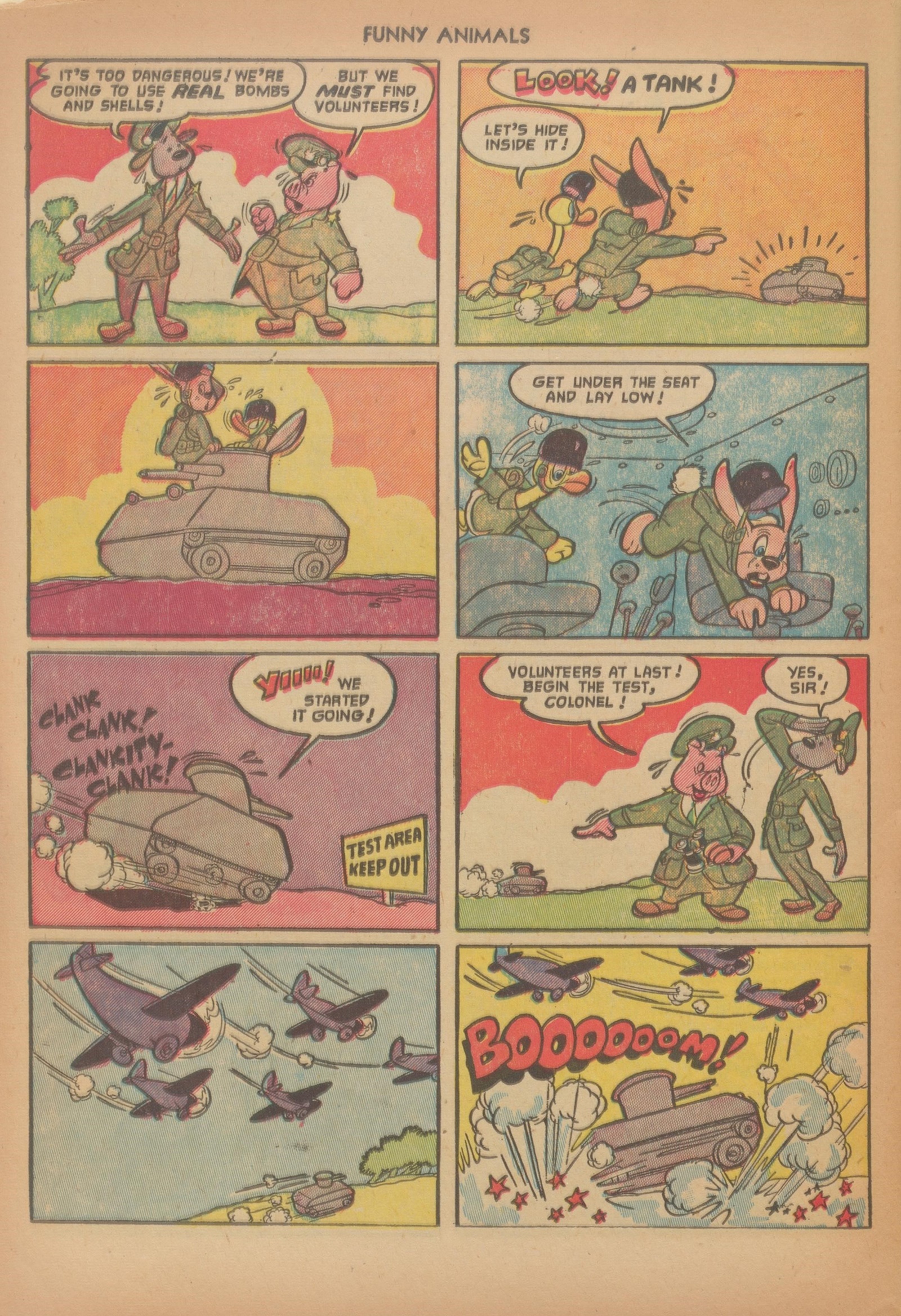 Read online Fawcett's Funny Animals comic -  Issue #75 - 32