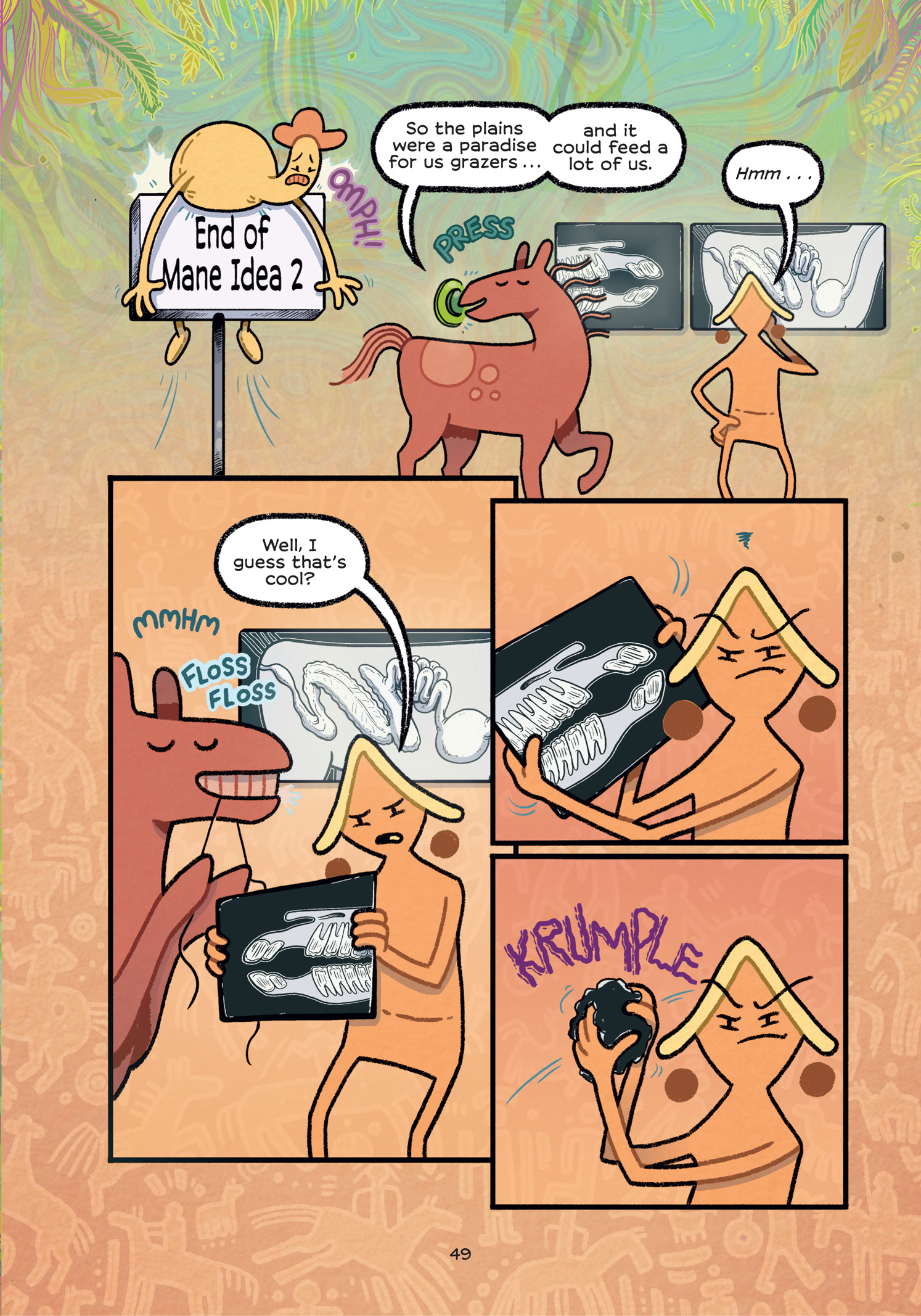 Read online History Comics comic -  Issue # The Wild Mustang - Horses of the American West - 54
