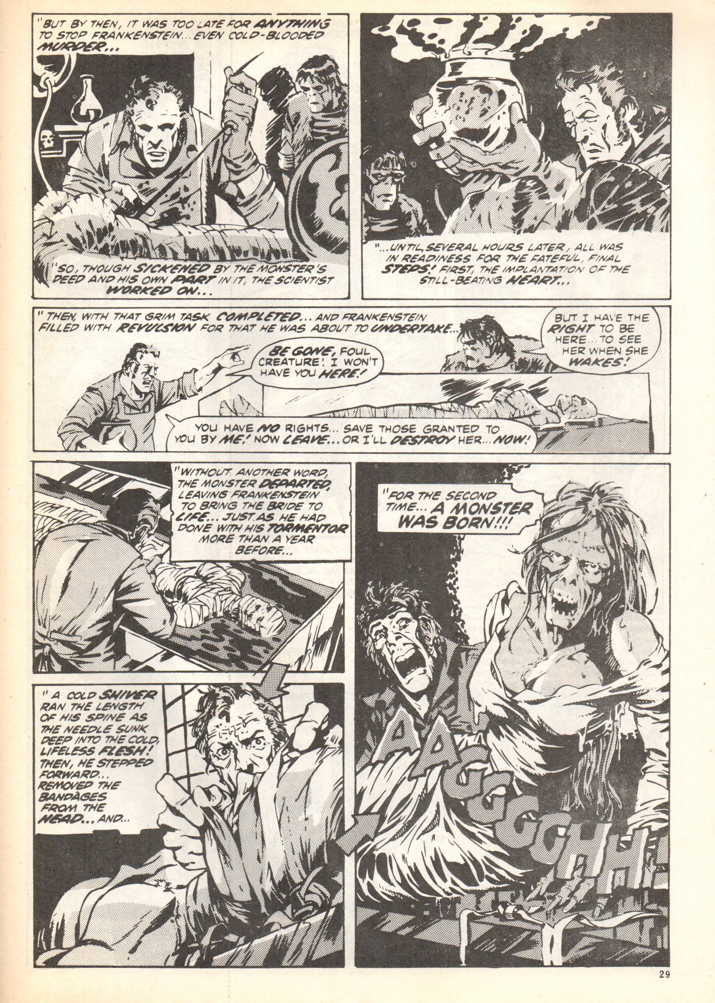 Read online Dracula Lives (1974) comic -  Issue #4 - 29