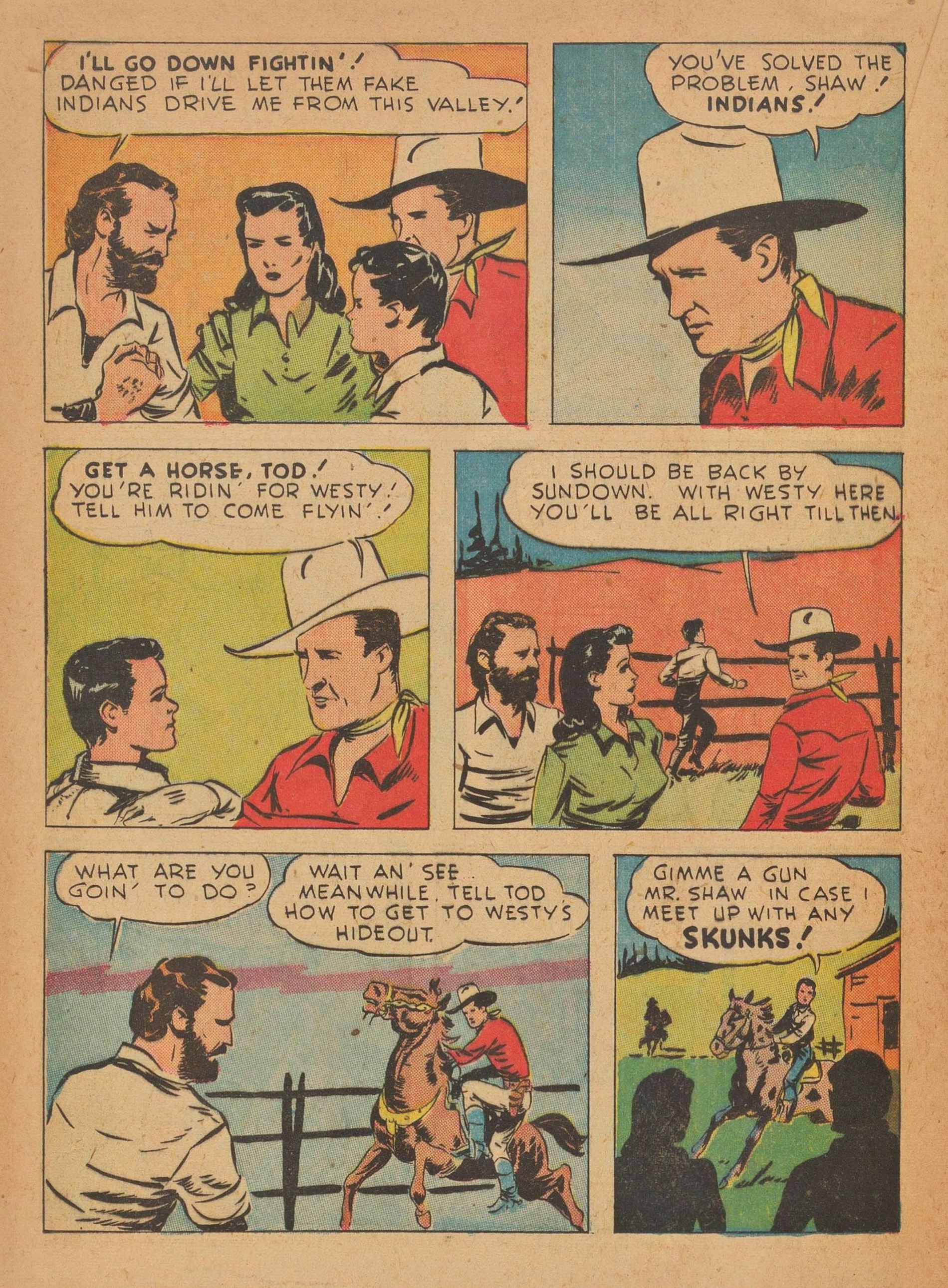 Read online Gene Autry Comics comic -  Issue #9 - 44