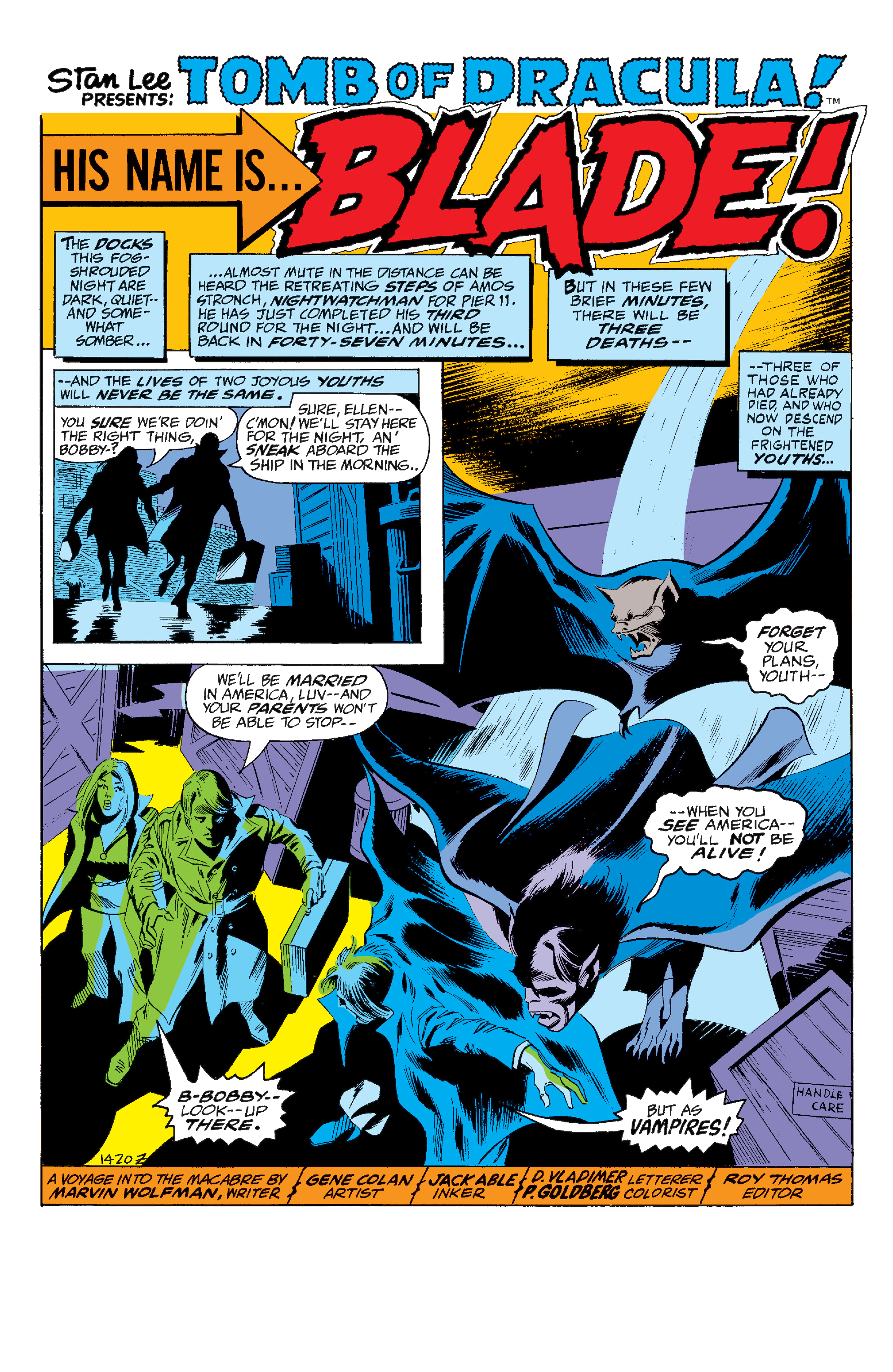 Read online Tomb of Dracula (1972) comic -  Issue # _The Complete Collection 1 (Part 2) - 100