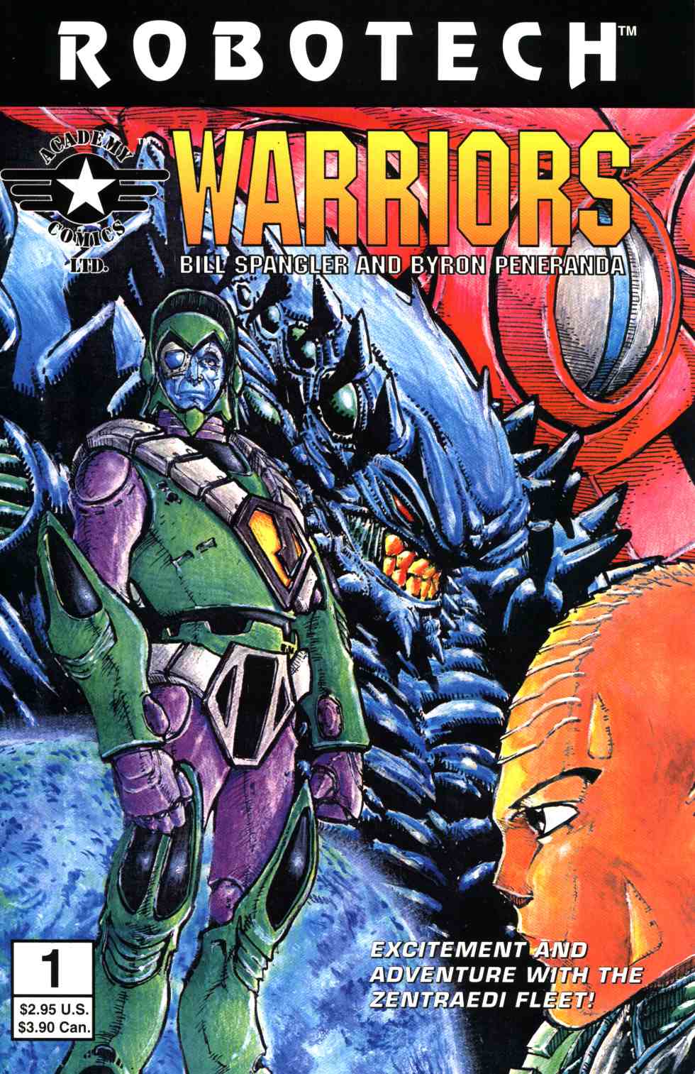 Read online Robotech: Warriors comic -  Issue #1 - 1