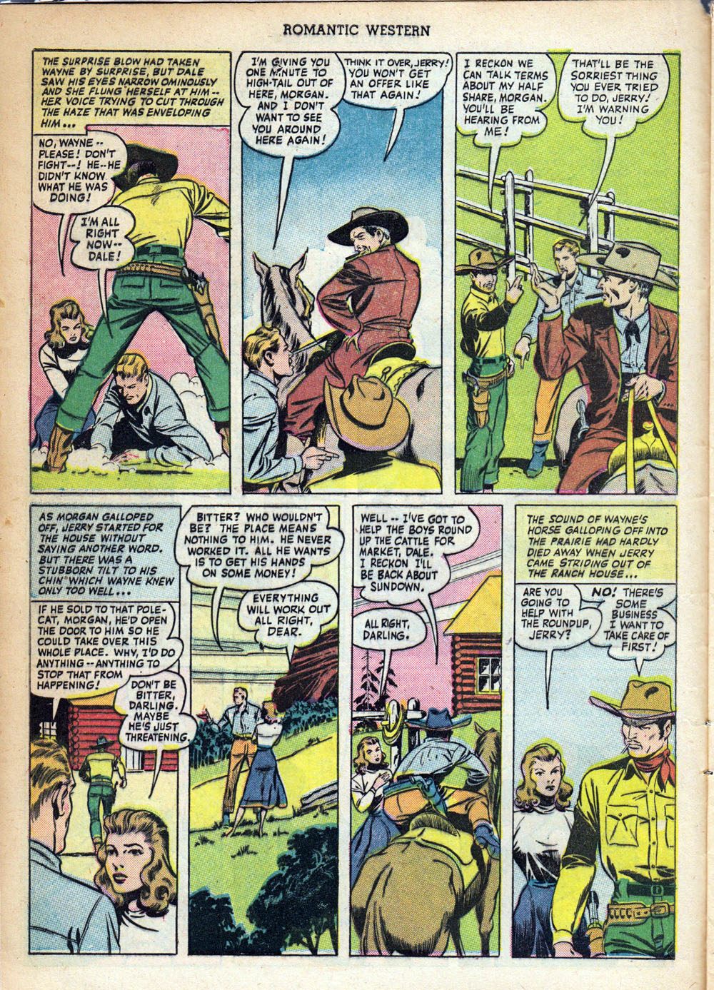 Read online Romantic Western comic -  Issue #2 - 8