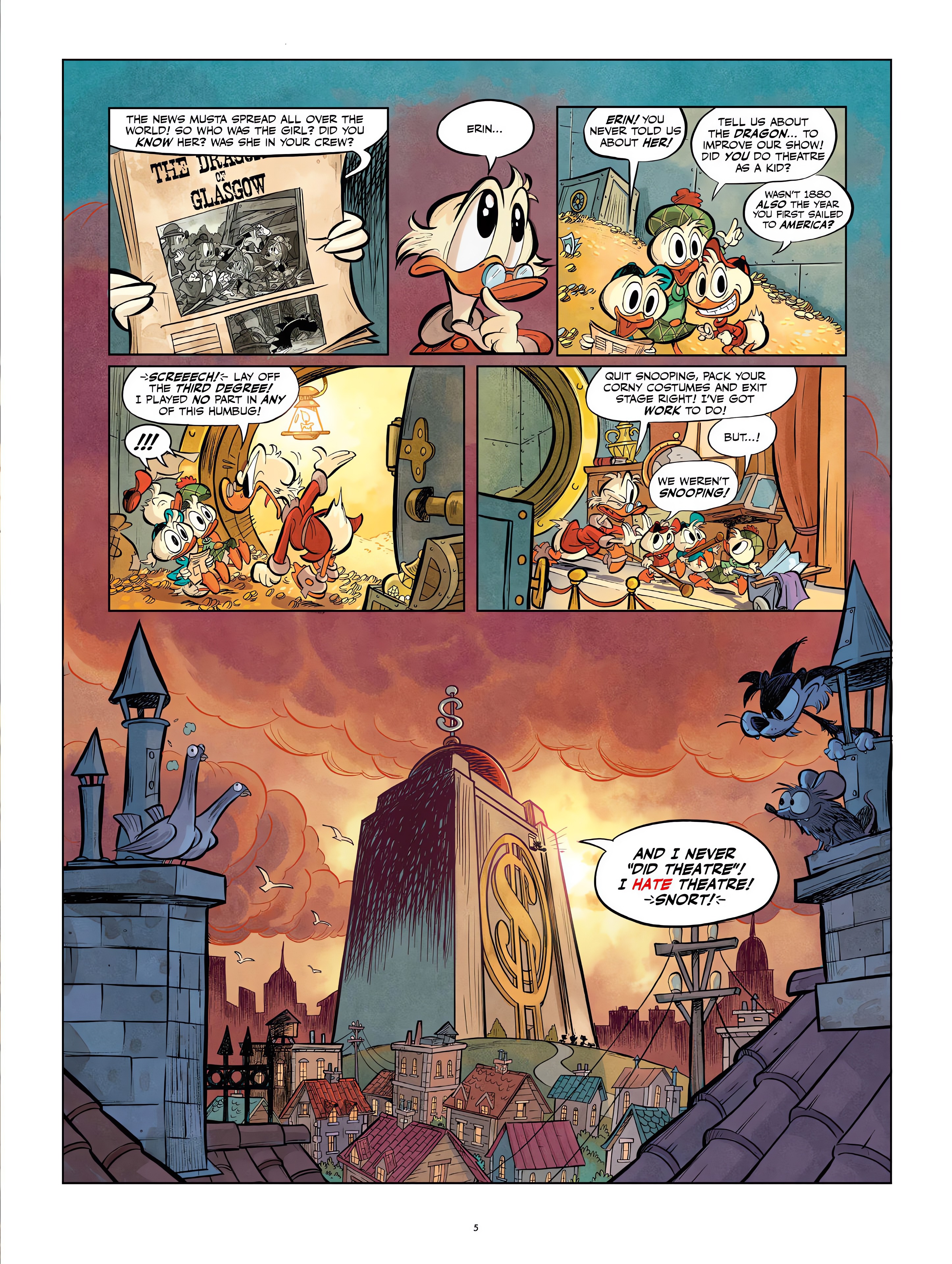 Read online Scrooge McDuck: The Dragon of Glasgow comic -  Issue # Full - 6