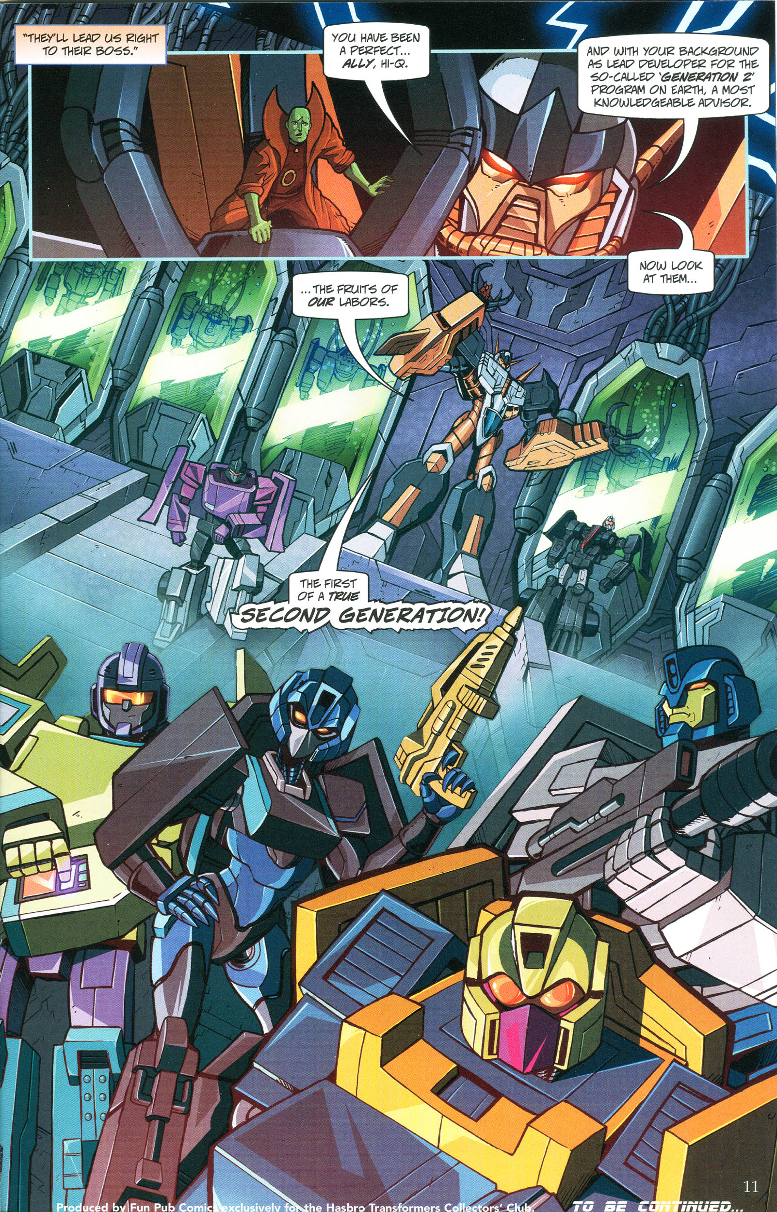 Read online Transformers: Collectors' Club comic -  Issue #45 - 11