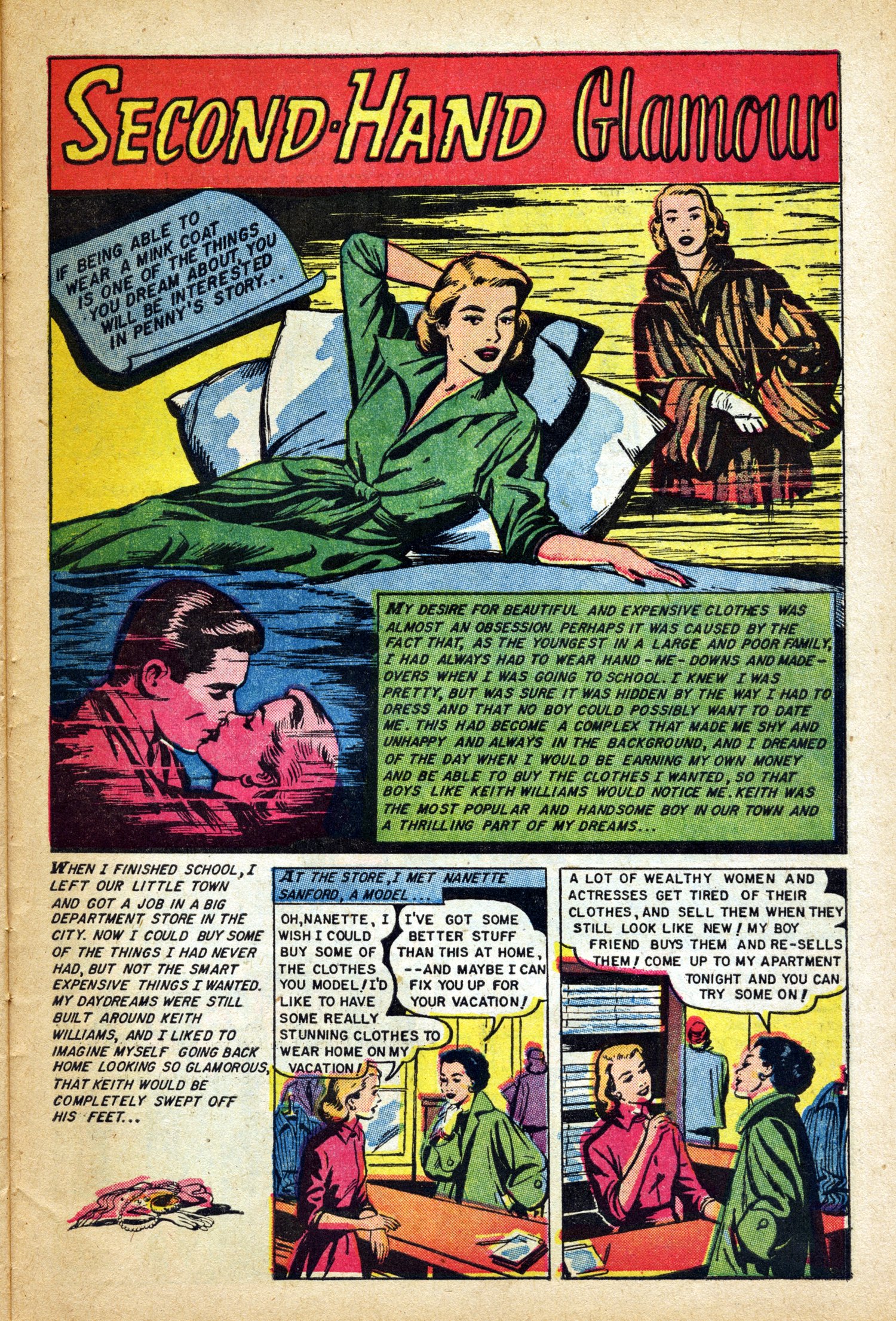 Read online Glamorous Romances comic -  Issue #63 - 27