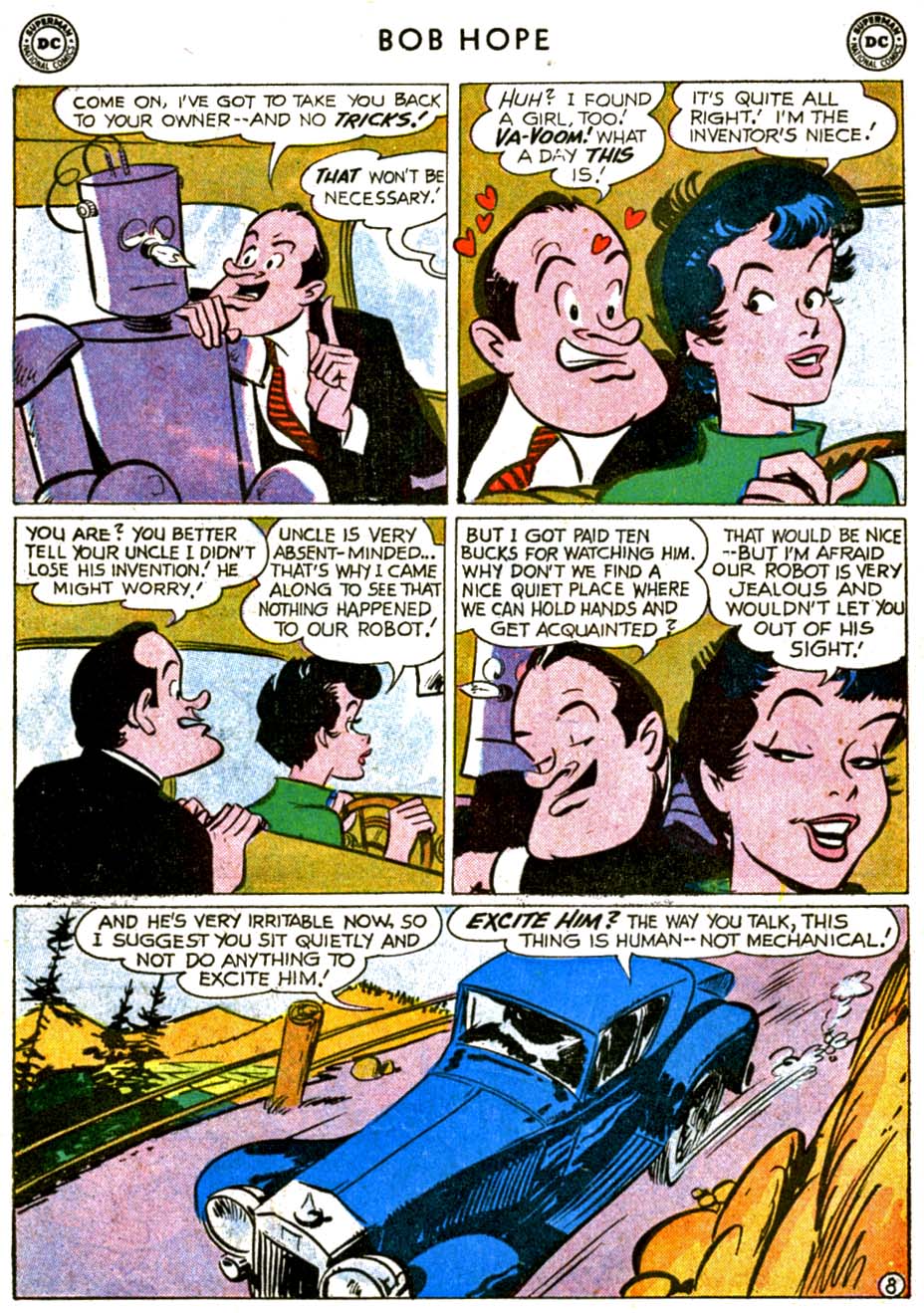 Read online The Adventures of Bob Hope comic -  Issue #68 - 10