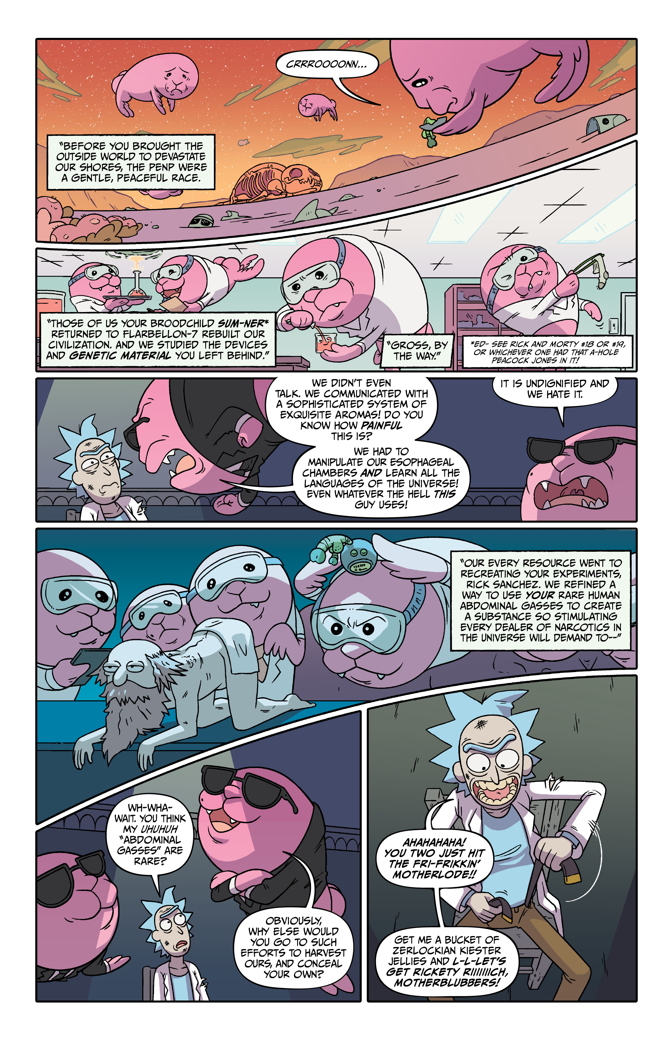 Read online Rick and Morty Deluxe Edition comic -  Issue # TPB 7 (Part 2) - 33