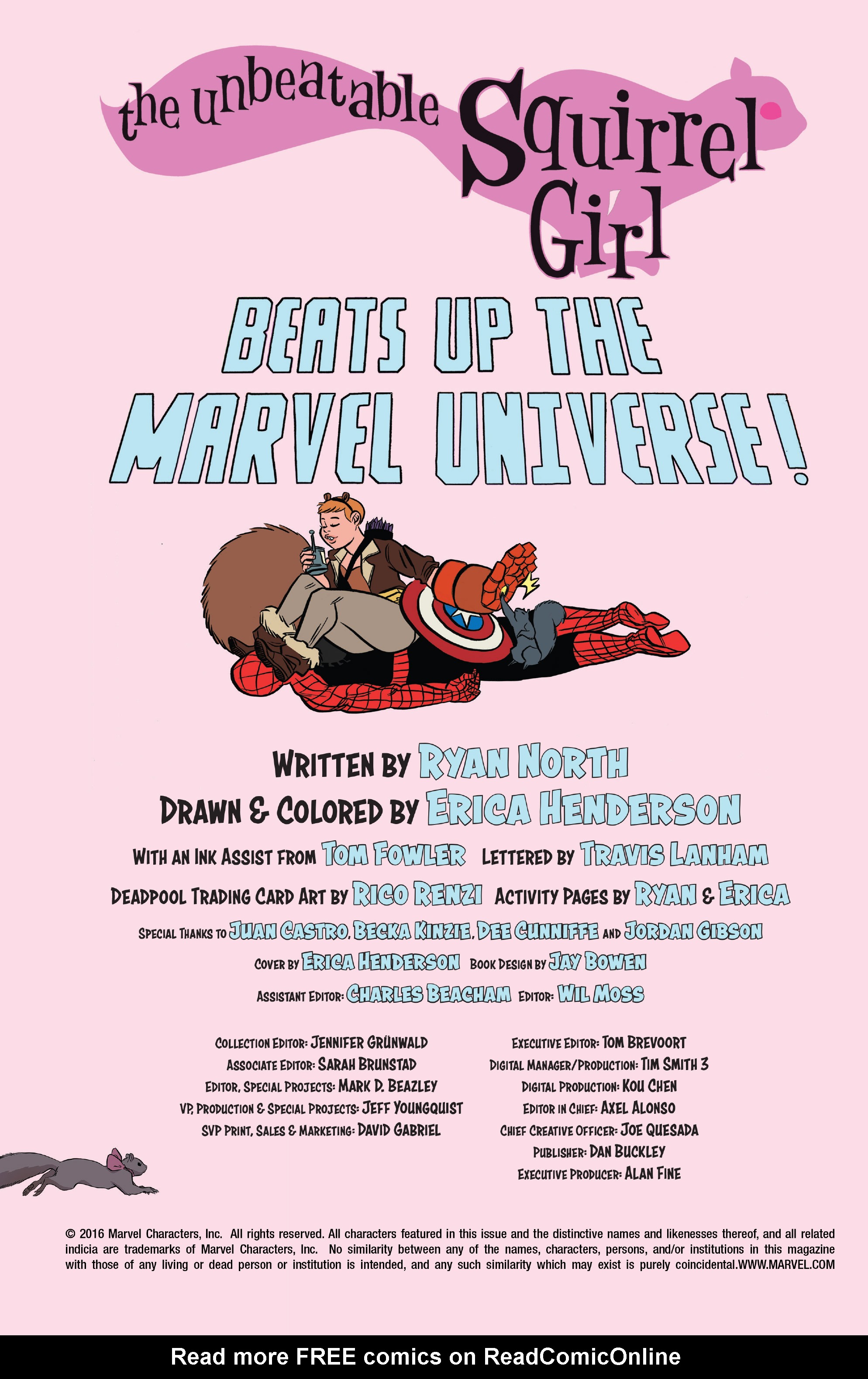Read online The Unbeatable Squirrel Girl Beats Up the Marvel Universe comic -  Issue # TPB - 9