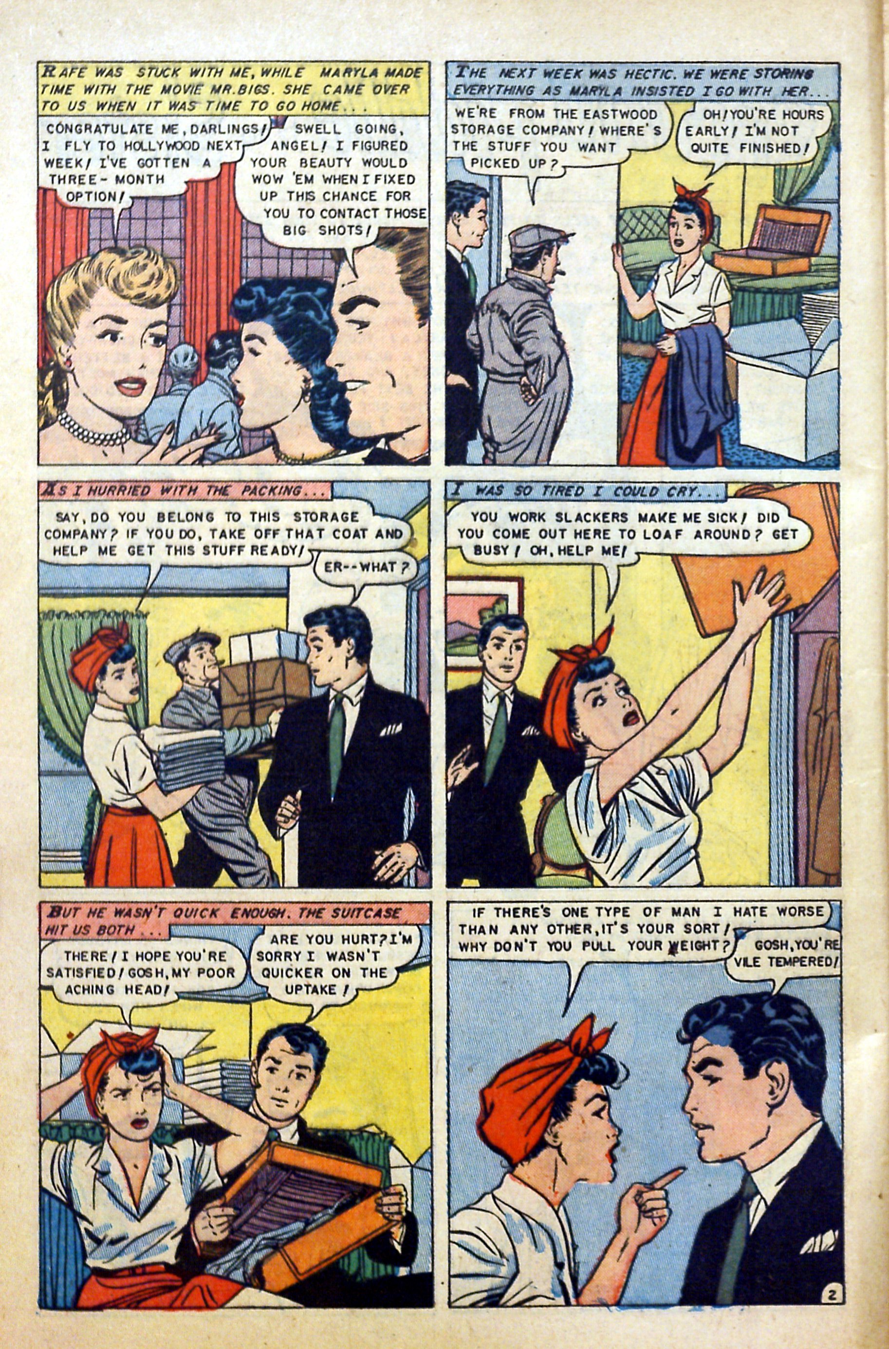 Read online Glamorous Romances comic -  Issue #67 - 4