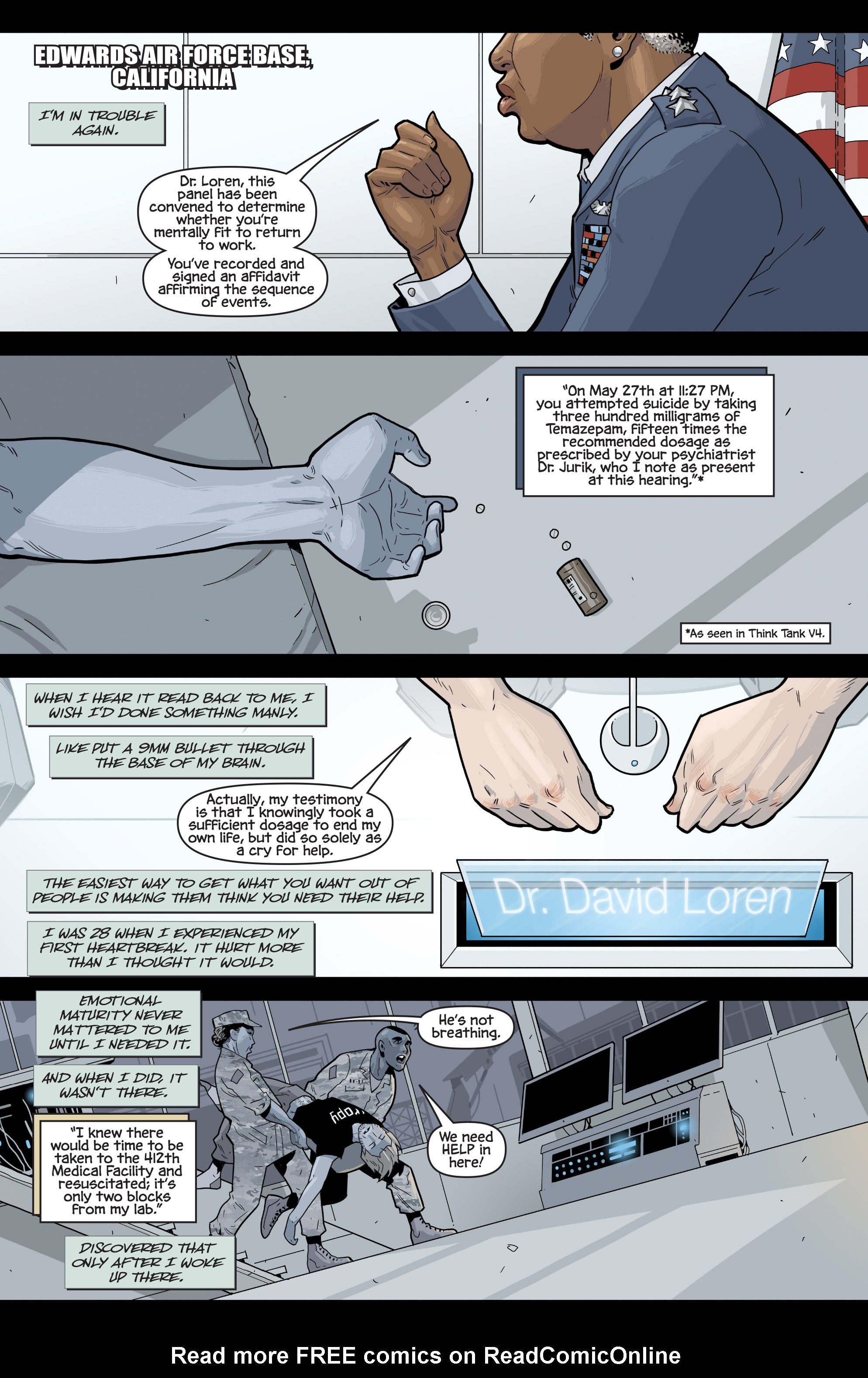 Read online Think Tank, Vol. 5 comic -  Issue #1 - 12