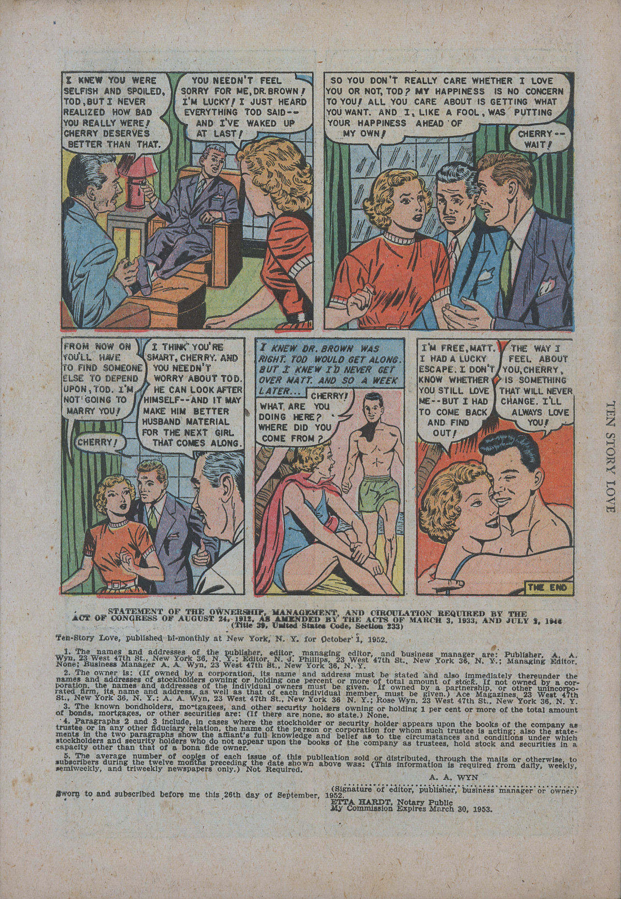 Read online Ten-Story Love comic -  Issue #188 - 34