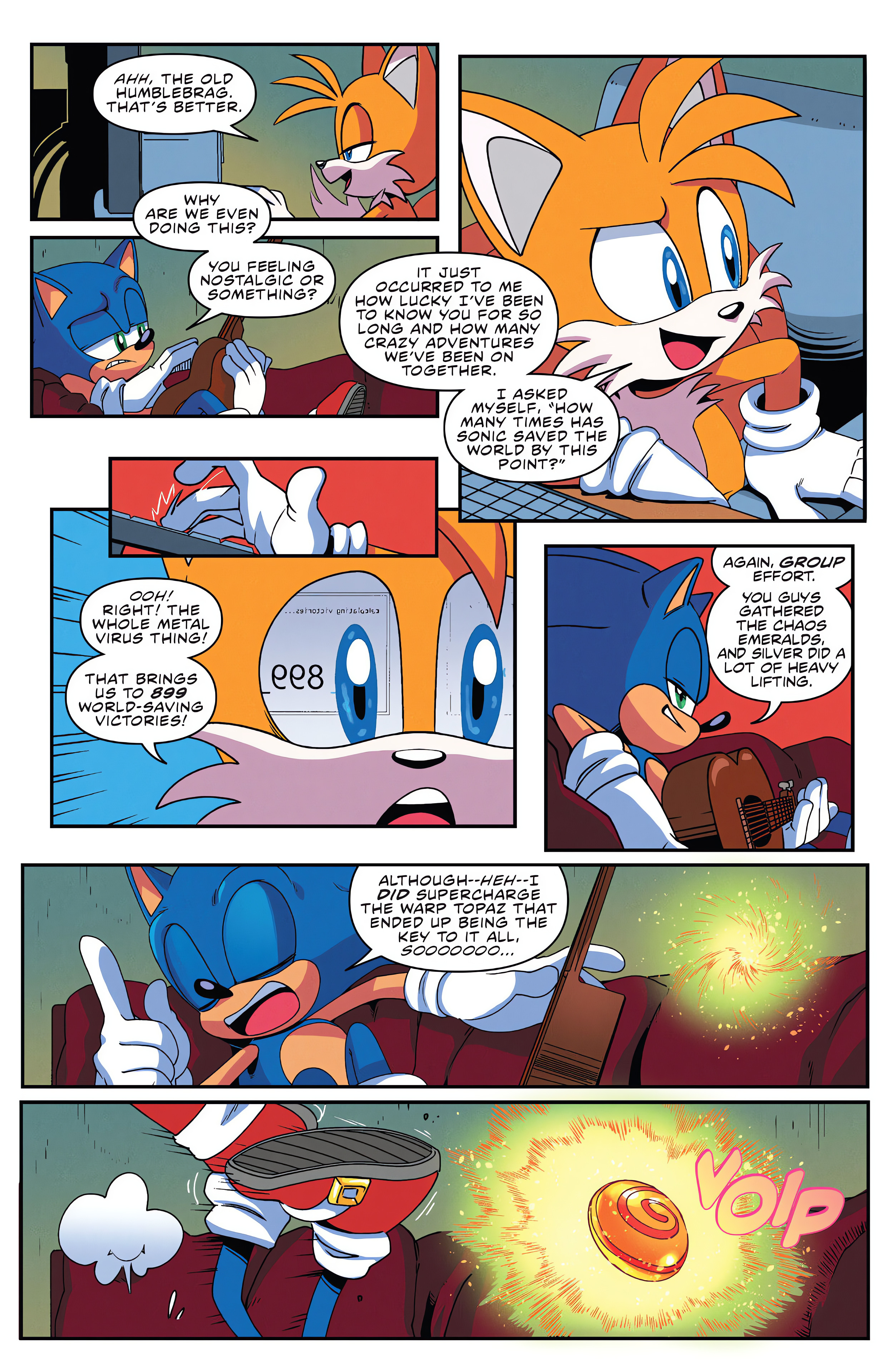 Read online Sonic the Hedgehog’s 900th Adventure comic -  Issue # Full - 6