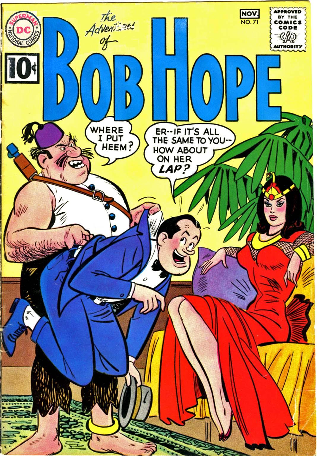 Read online The Adventures of Bob Hope comic -  Issue #71 - 1