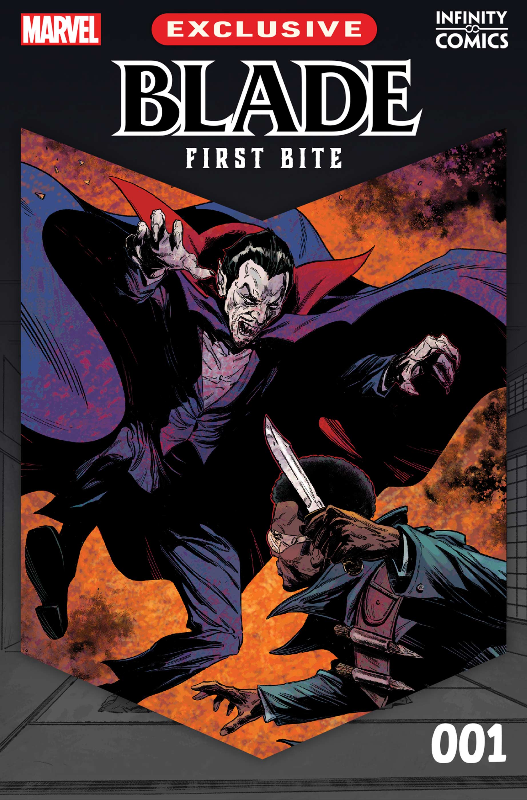 Read online Blade: First Bite Infinity Comic comic -  Issue #1 - 1