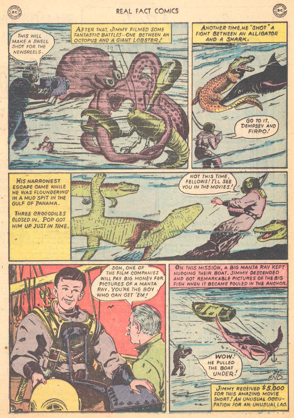Read online Real Fact Comics comic -  Issue #20 - 25