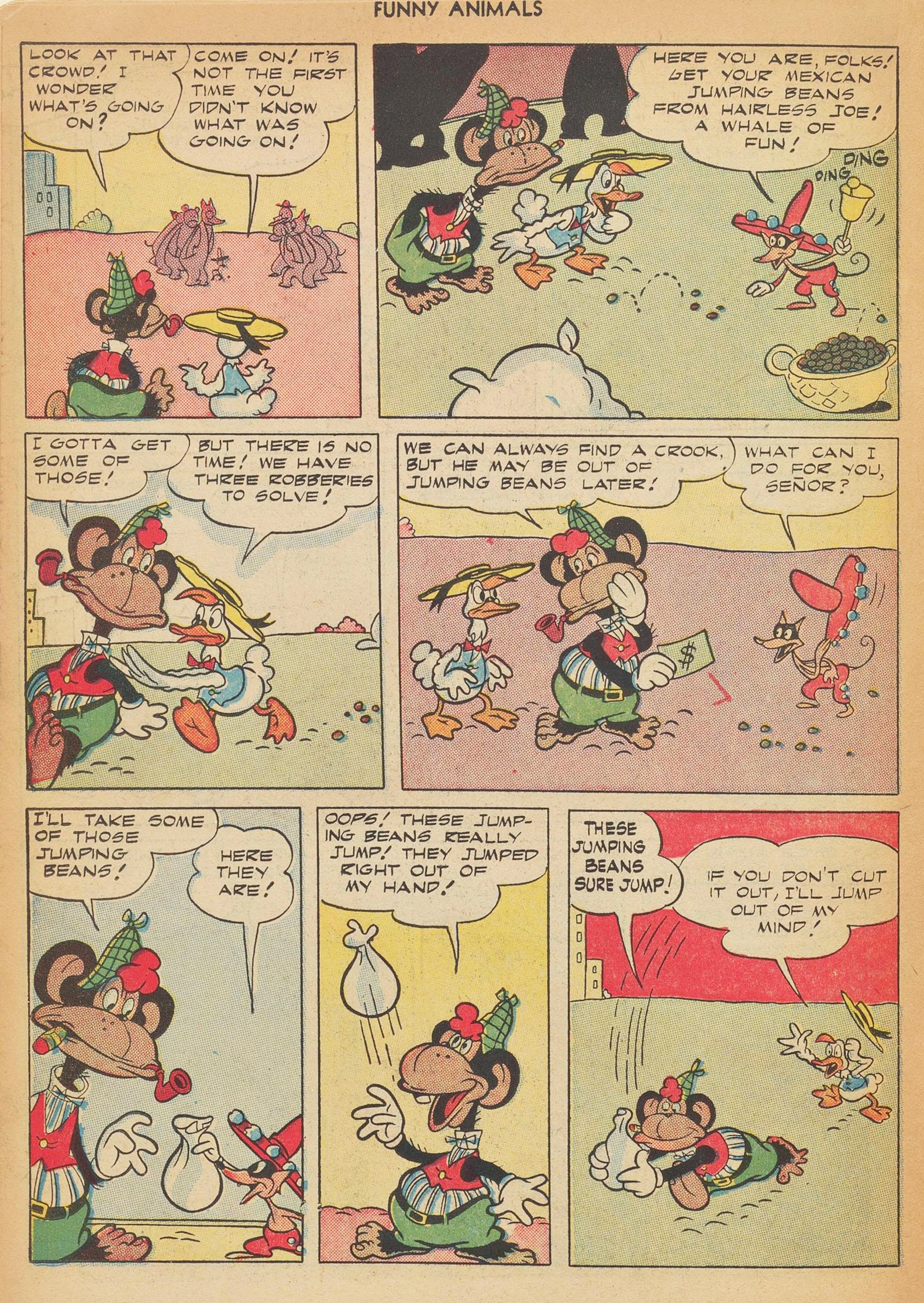 Read online Fawcett's Funny Animals comic -  Issue #49 - 22