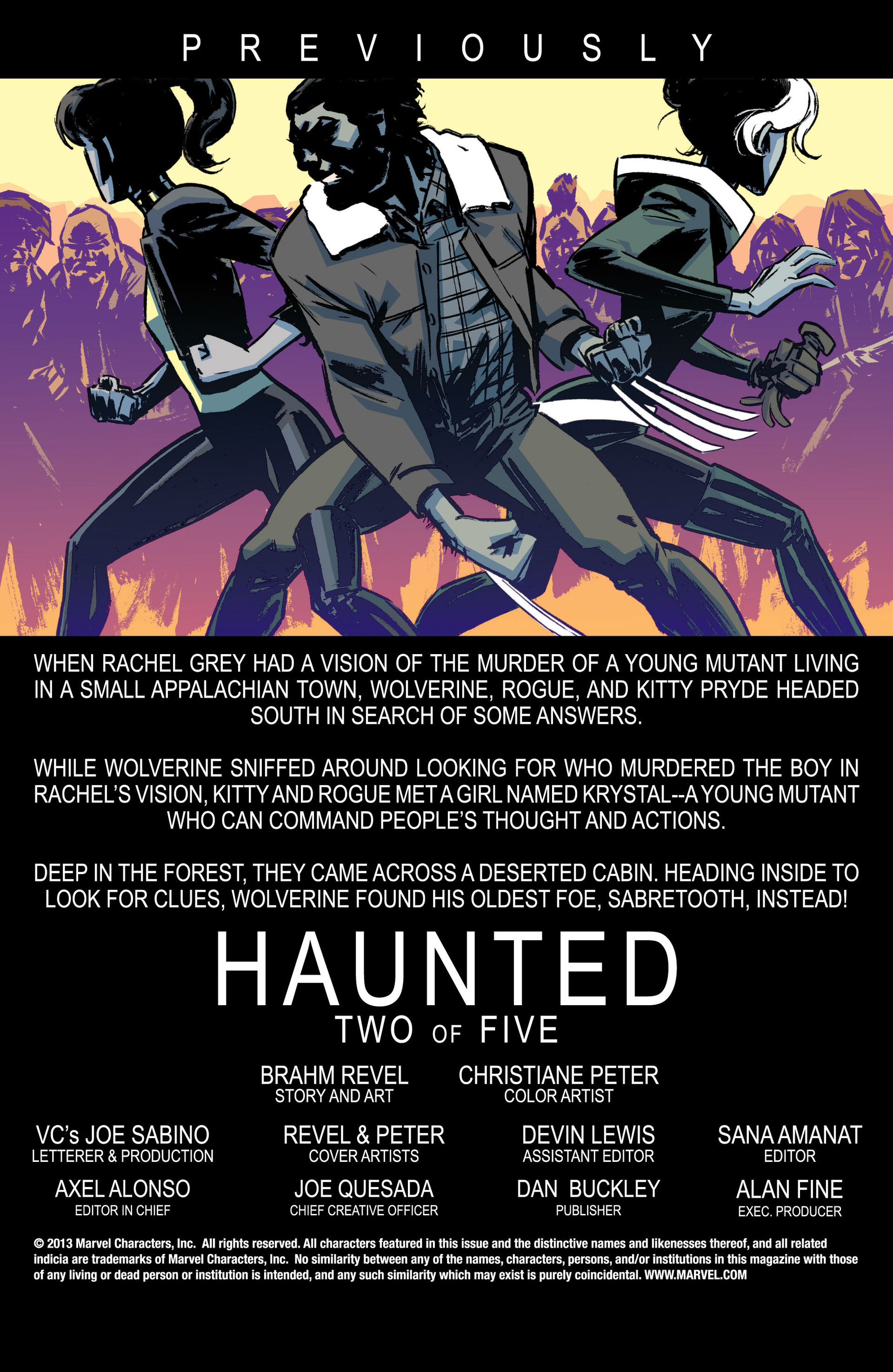 Read online Marvel Knights: X-Men comic -  Issue #2 - 2