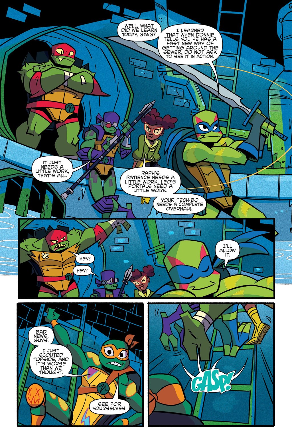 Read online Rise of the Teenage Mutant Ninja Turtles: The Complete Adventures comic -  Issue # TPB (Part 1) - 50