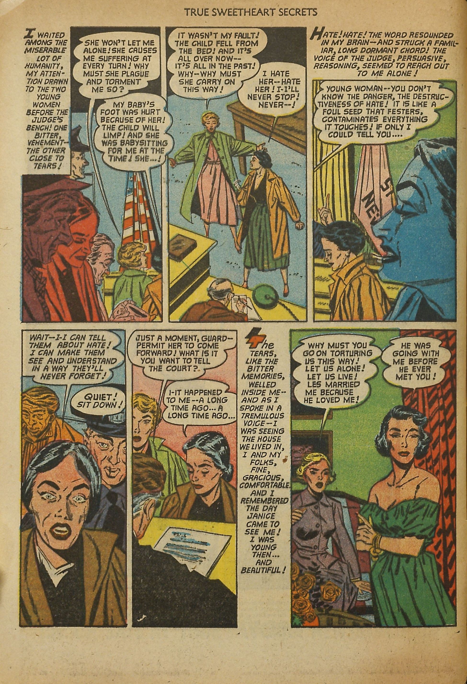 Read online True Sweetheart Secrets comic -  Issue #9 - 4