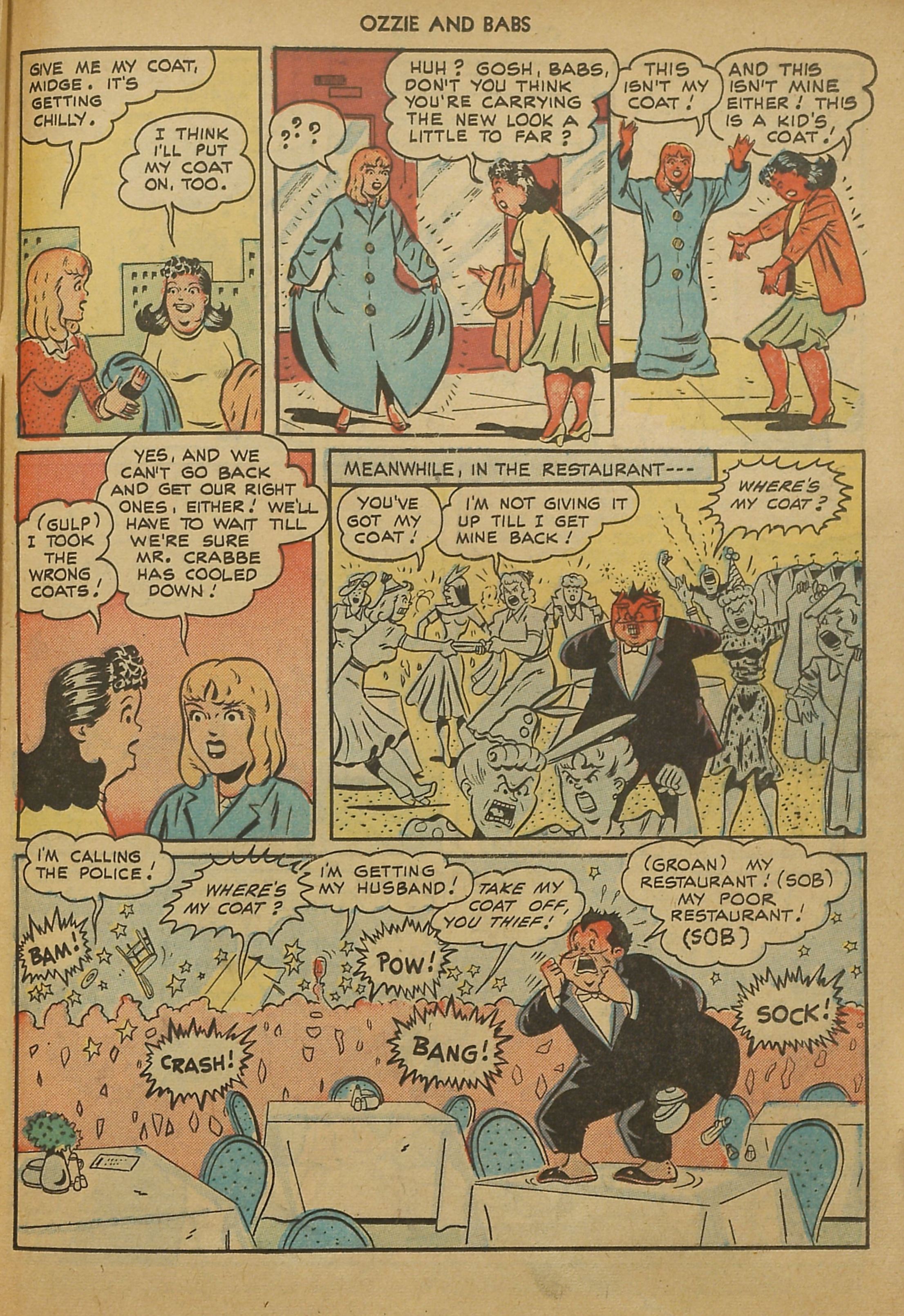 Read online Ozzie And Babs comic -  Issue #6 - 29