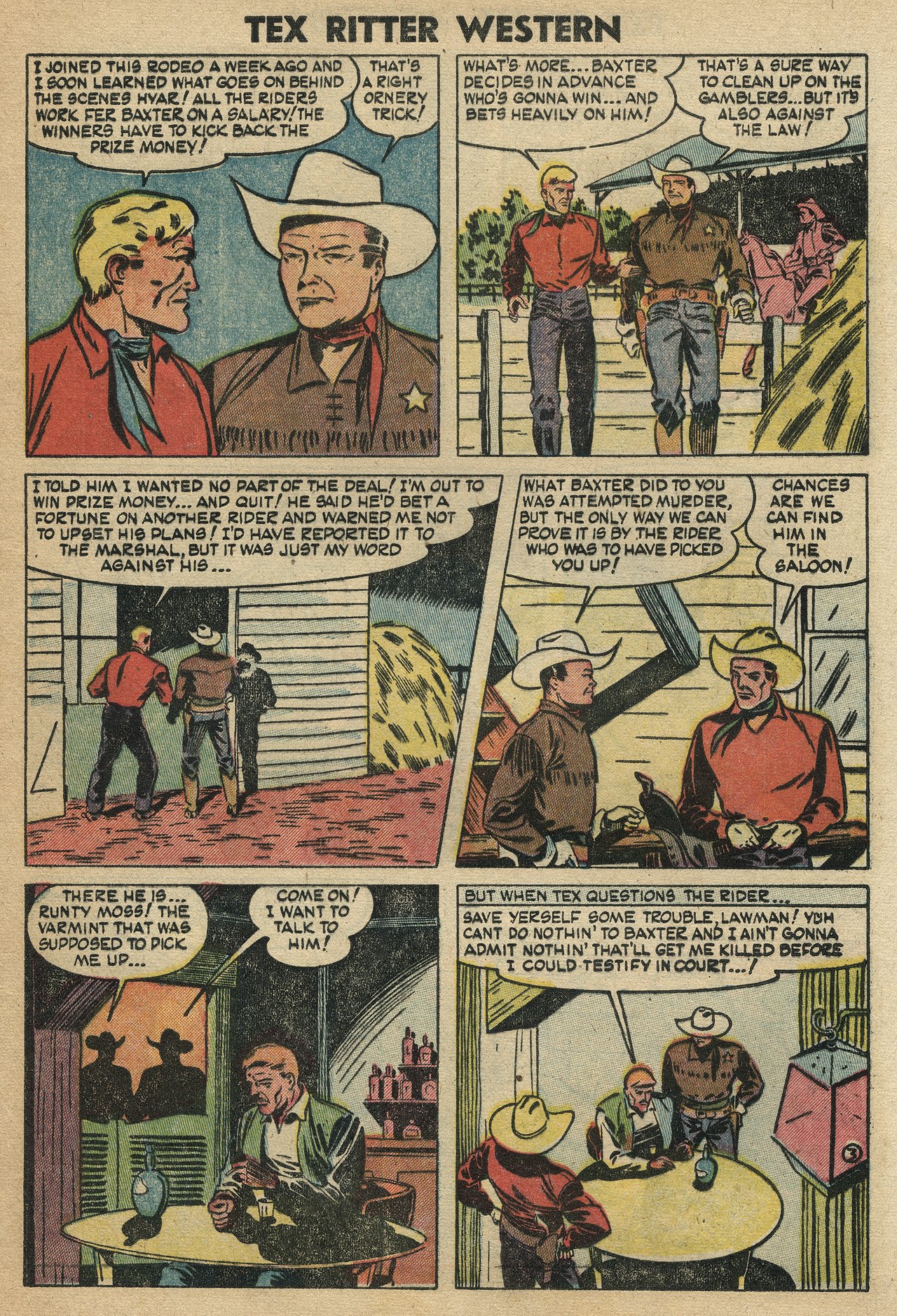 Read online Tex Ritter Western comic -  Issue #21 - 5