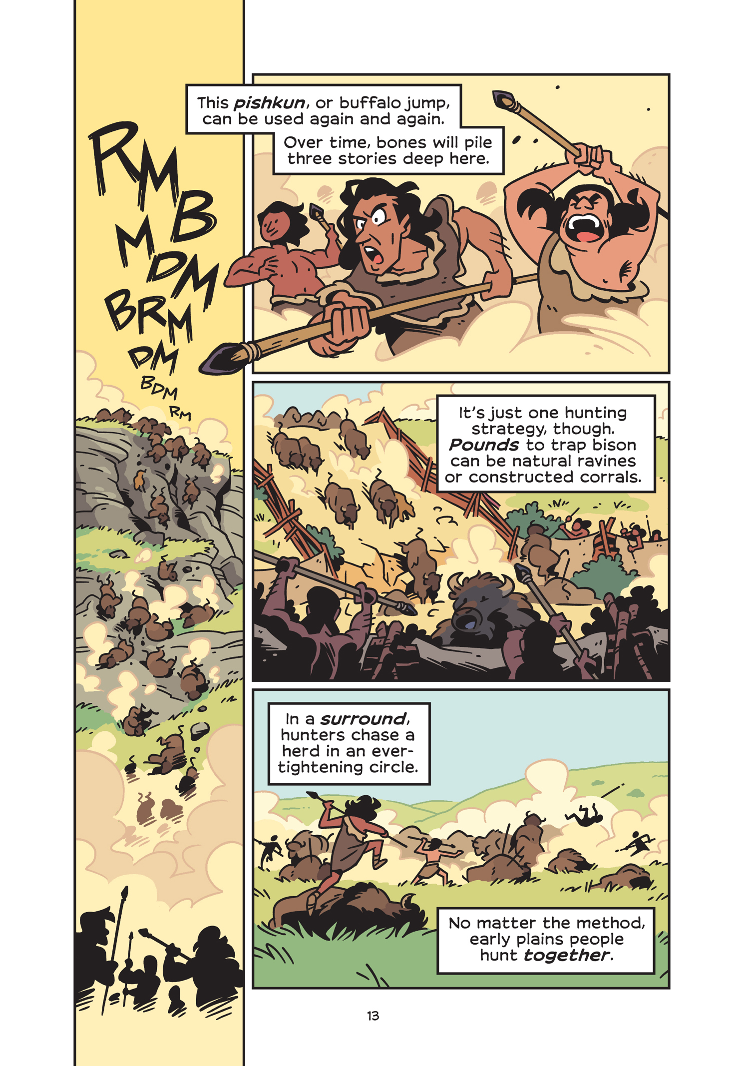 Read online History Comics comic -  Issue # The American Bison - The Buffalos Survival Tale - 19