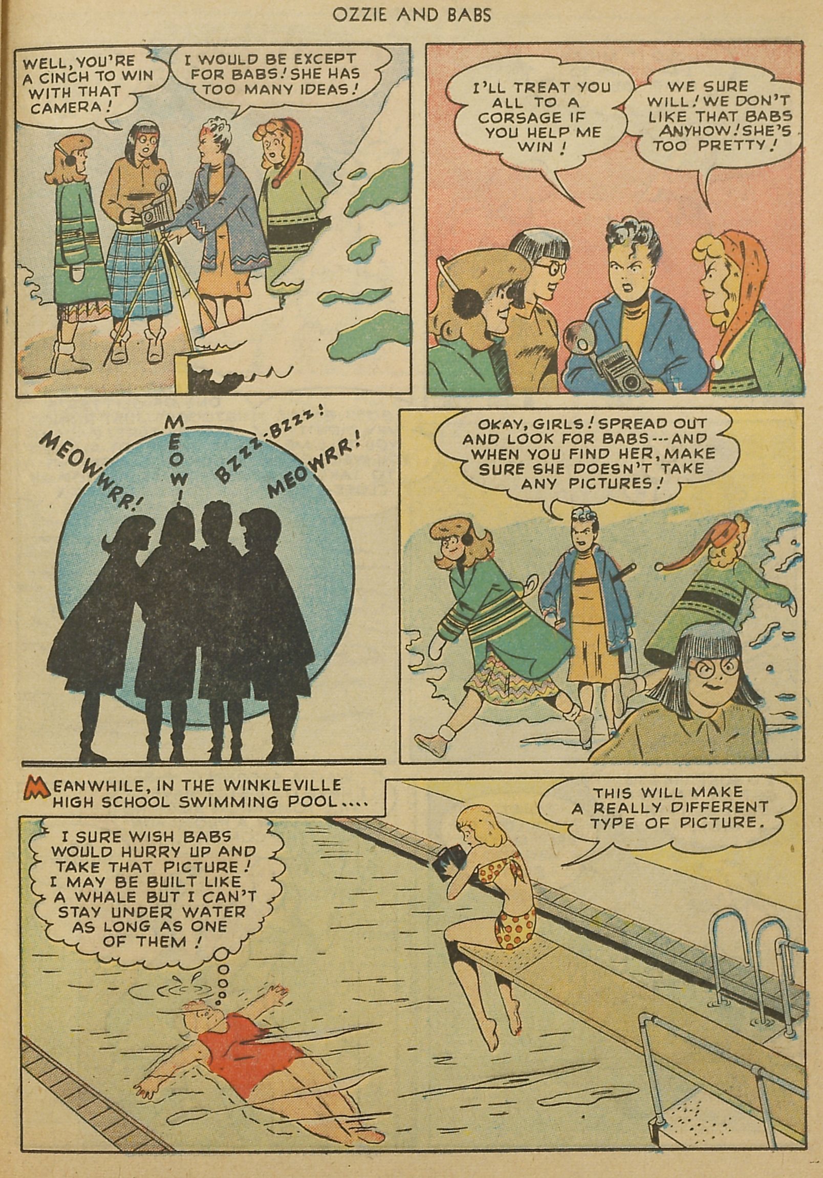 Read online Ozzie And Babs comic -  Issue #9 - 29