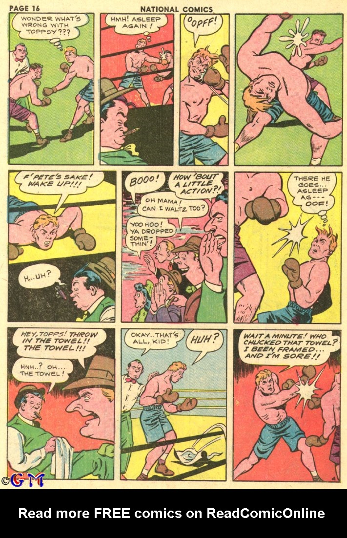 Read online National Comics comic -  Issue #29 - 18