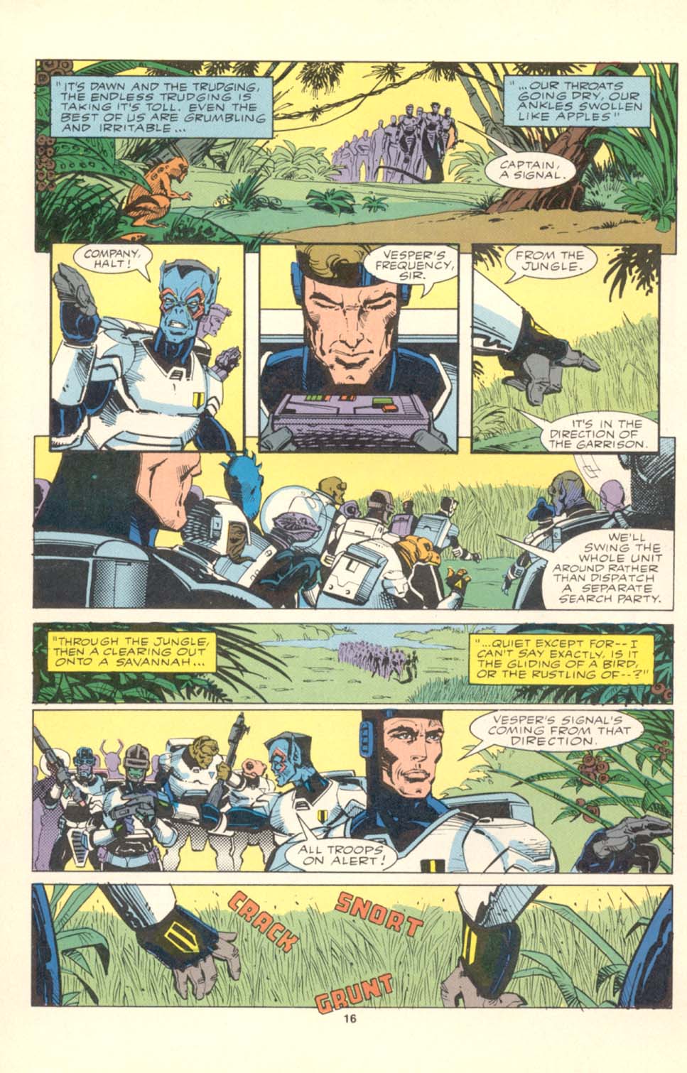 Read online Alien Legion comic -  Issue #16 - 18