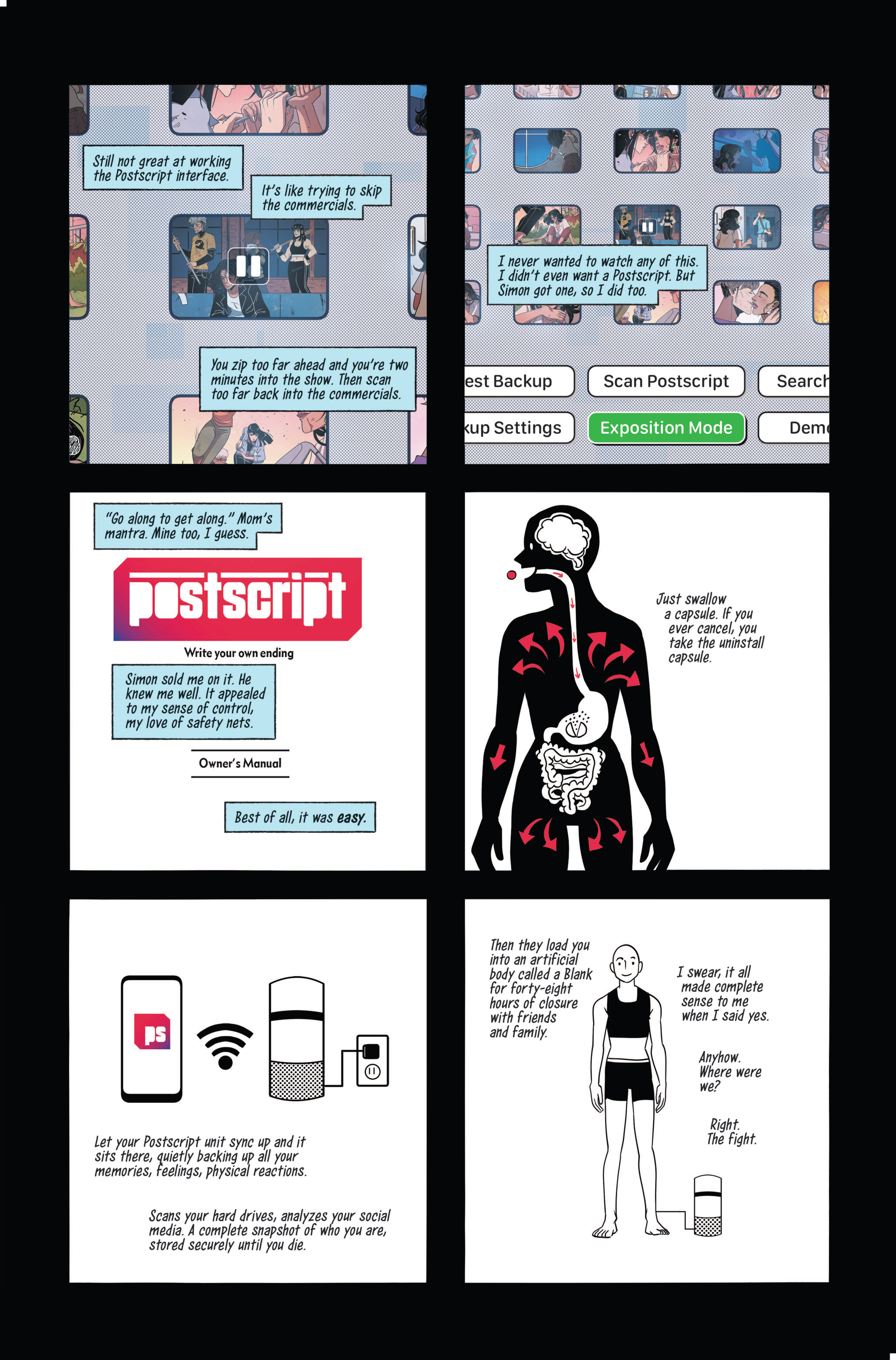 Read online .Self comic -  Issue #1 - 7