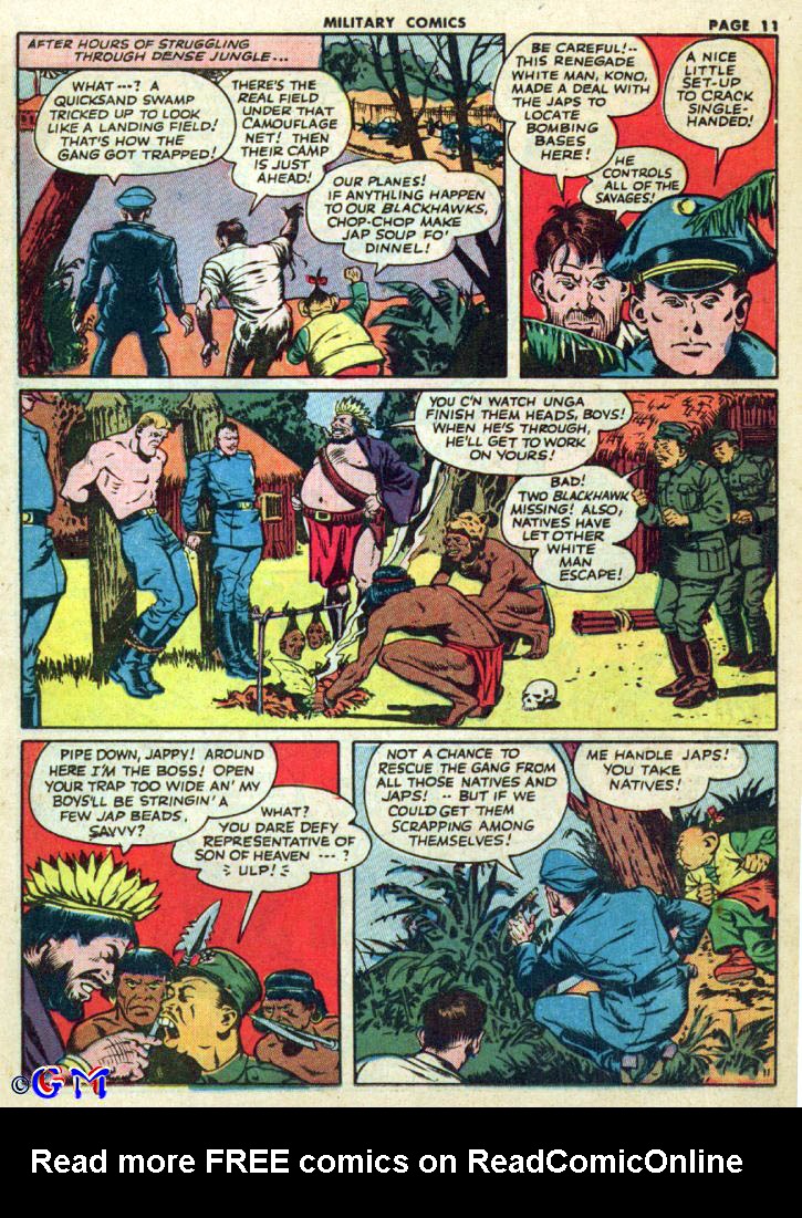 Read online Military Comics comic -  Issue #23 - 13
